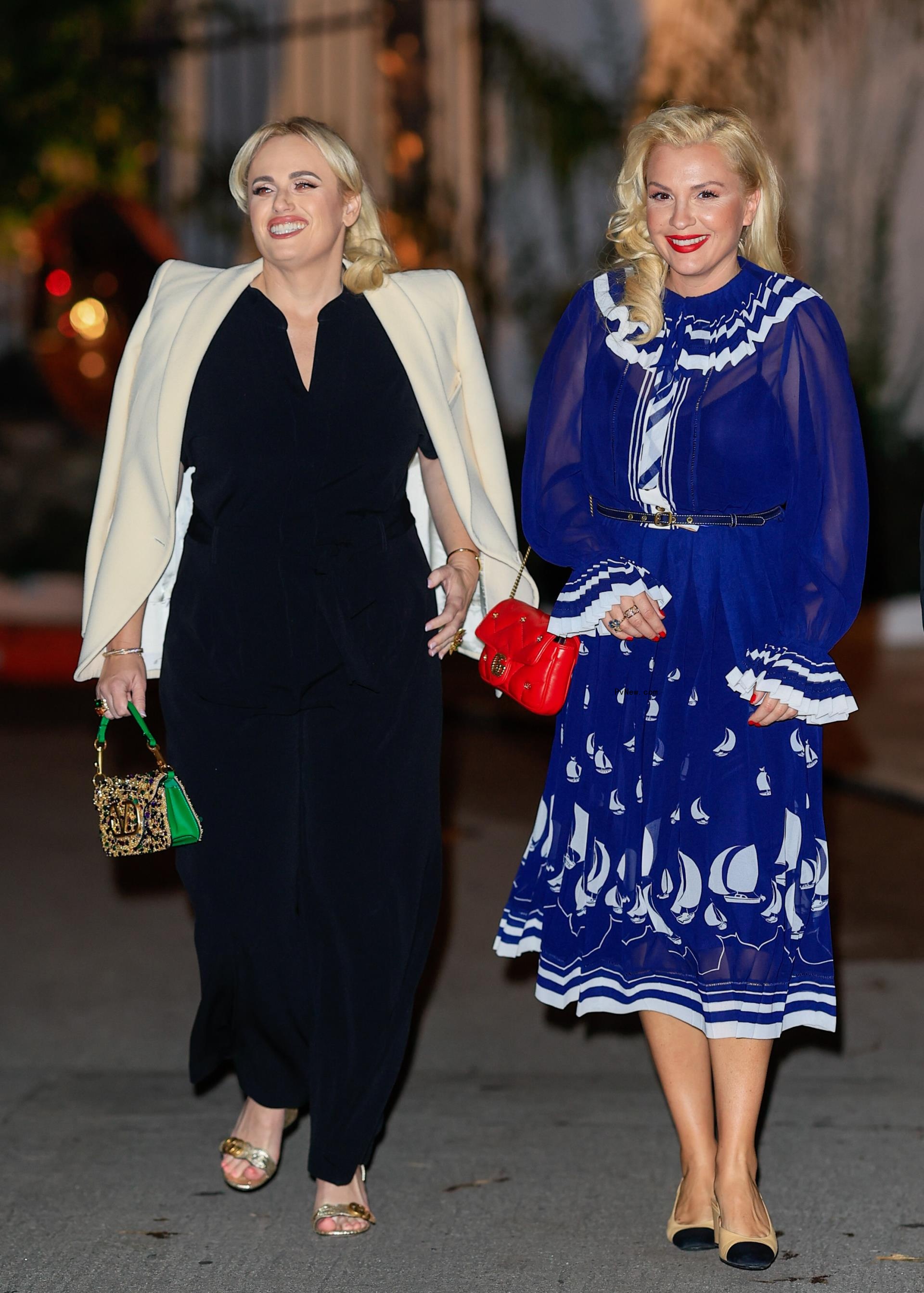 Rebel Wilson and Ramona Agruma.