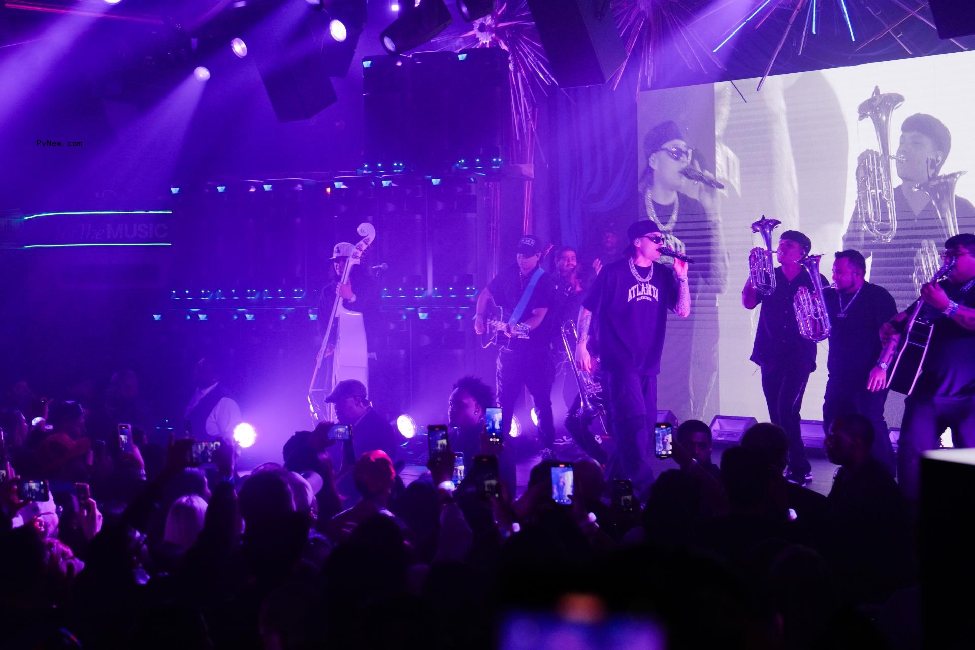 Peso Pluma Electrifies at Private Club Gig in New York for Sony Electronics