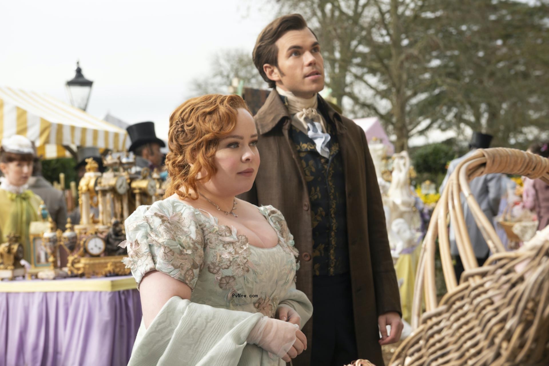 ‘Bridgerton’ Invites Fans to Promenade With New Regency-Era Market Event in NYC Ahead of Season 3