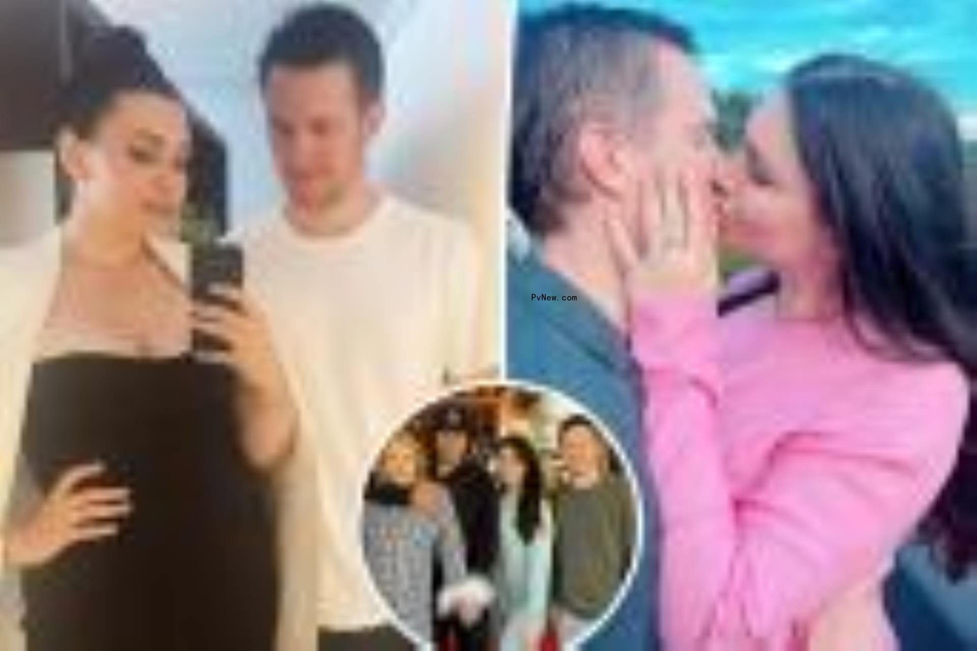 Sophie Simmons snaps a selfie with James Henderson, split with the couple kissing, as well as a family photo with Gene Simmons and Shannon Tweed=Simmons