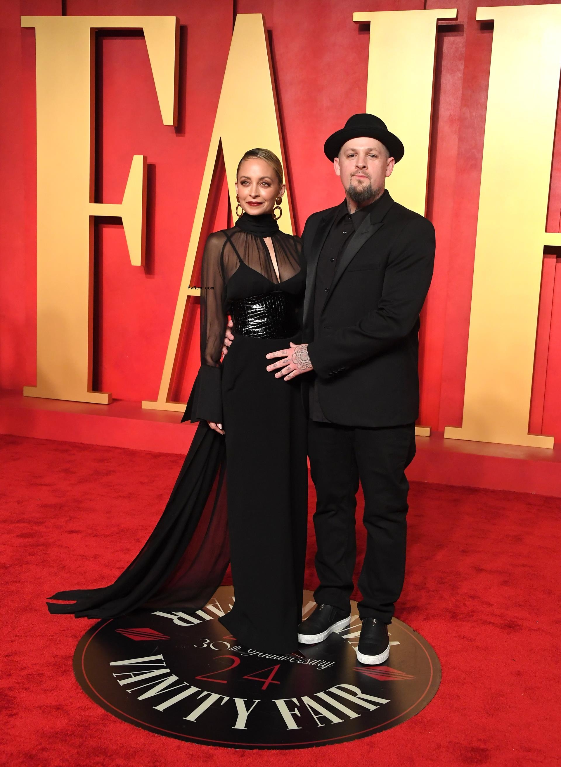 Nicole Richie and Joel Madden