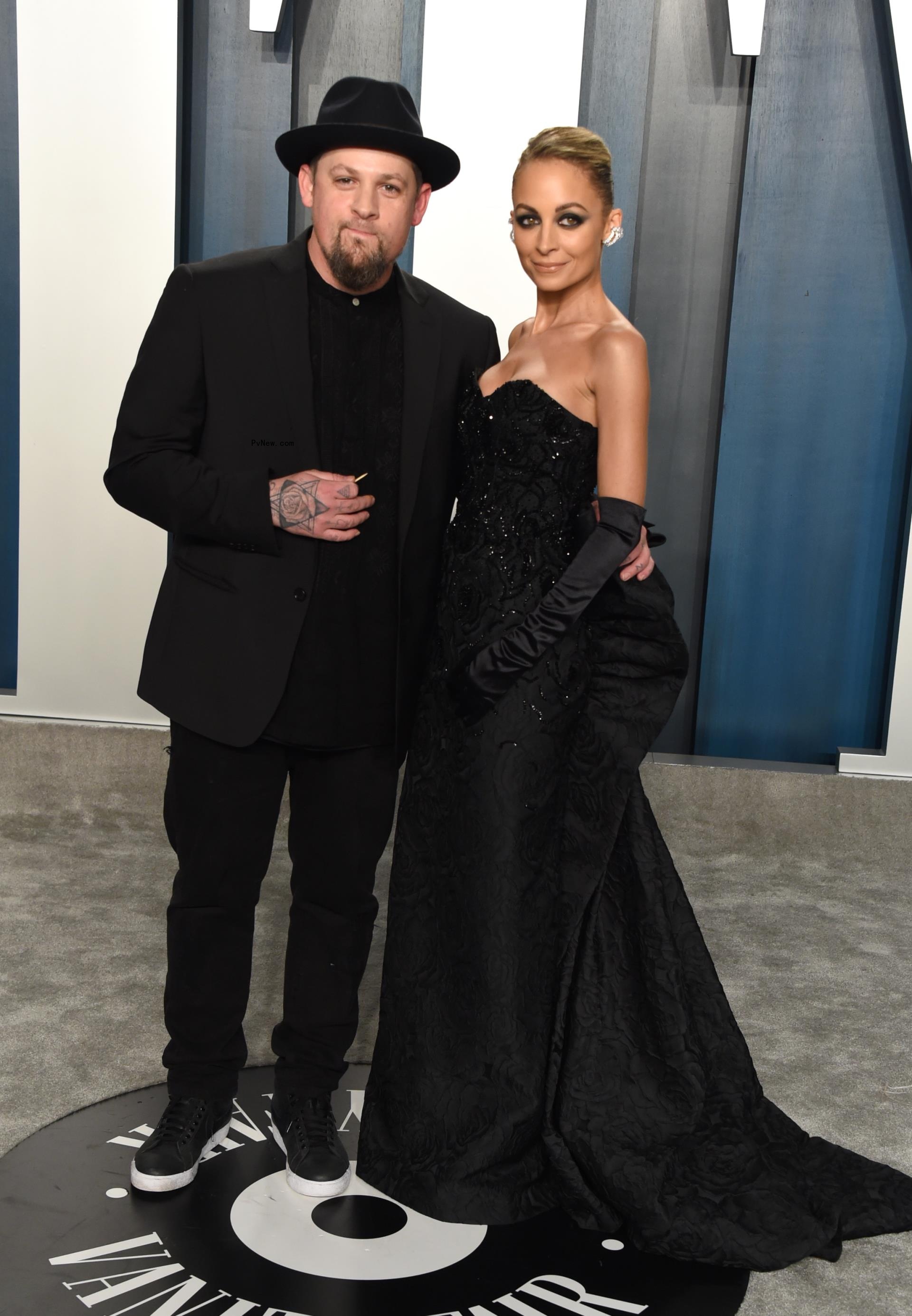 Nicole Richie and Joel Madden
