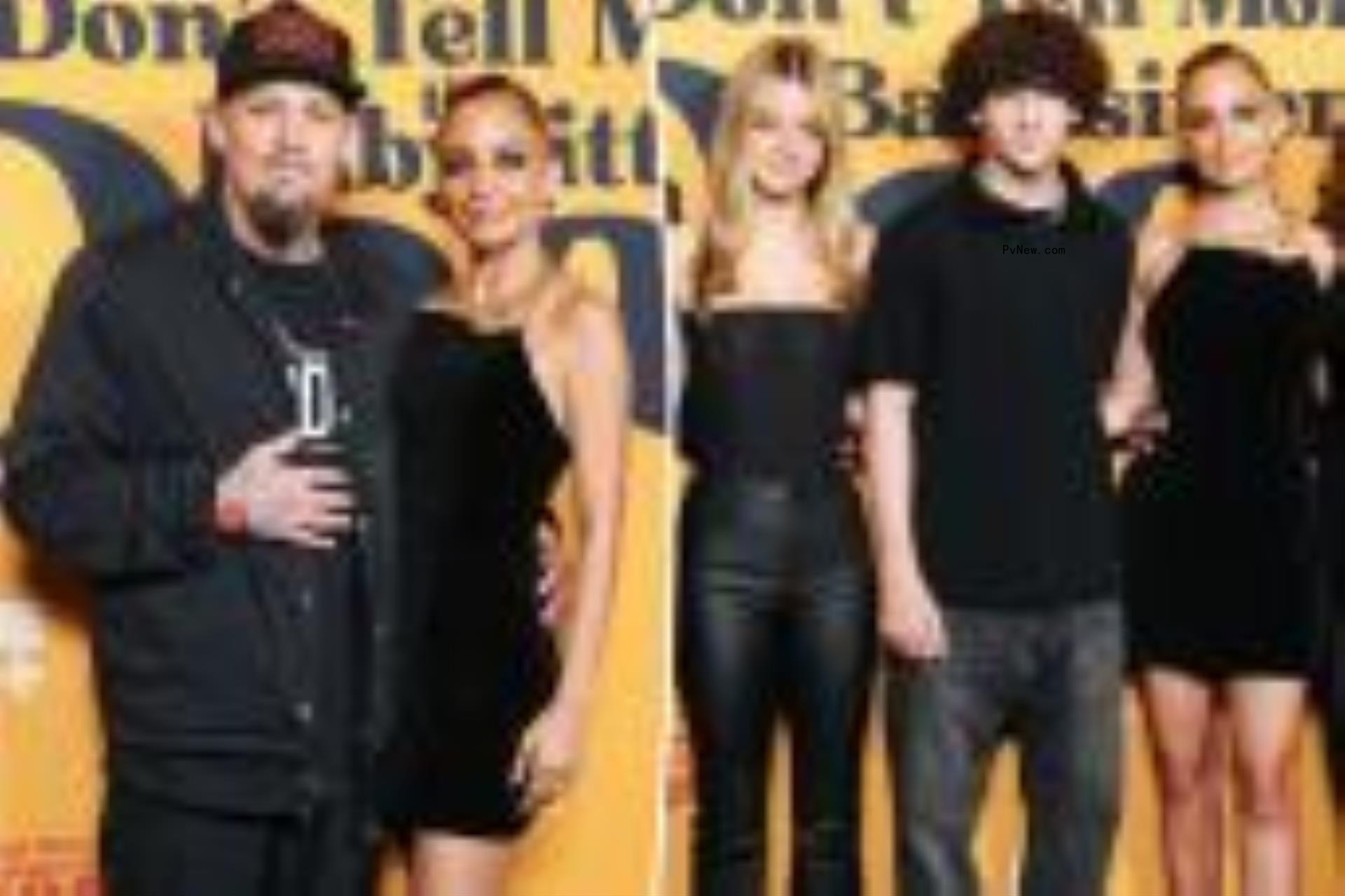 Nicoel Richie, Joel Madden and their kids