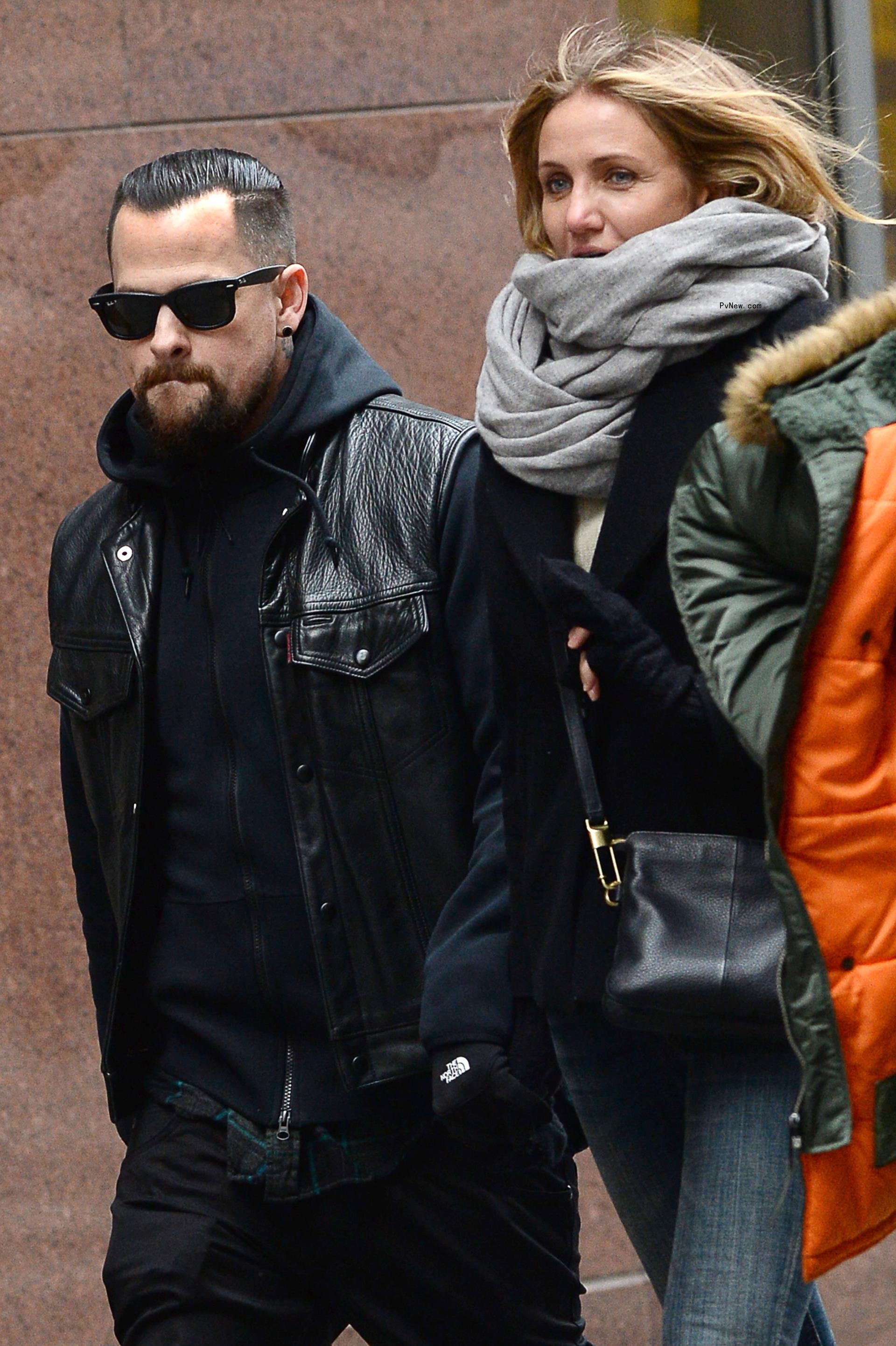 Cameron Diaz and Benji Madden