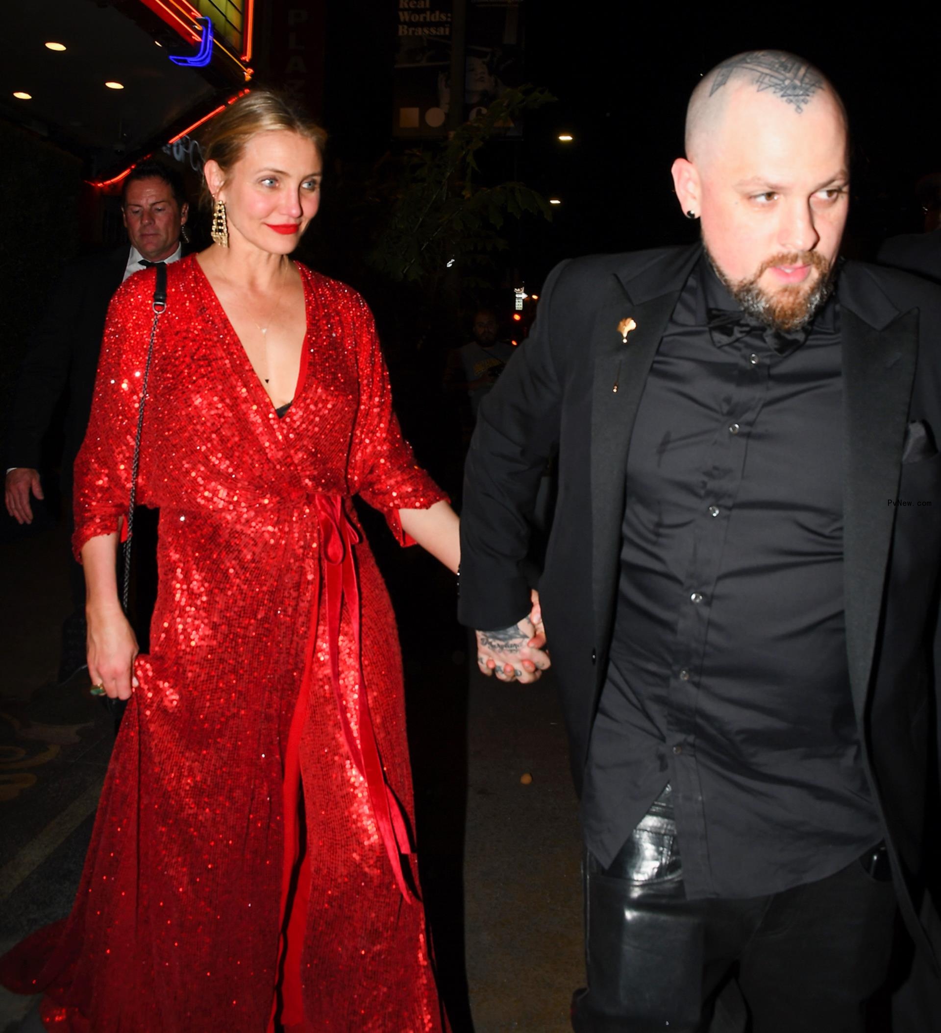 Cameron Diaz and Benji Madden