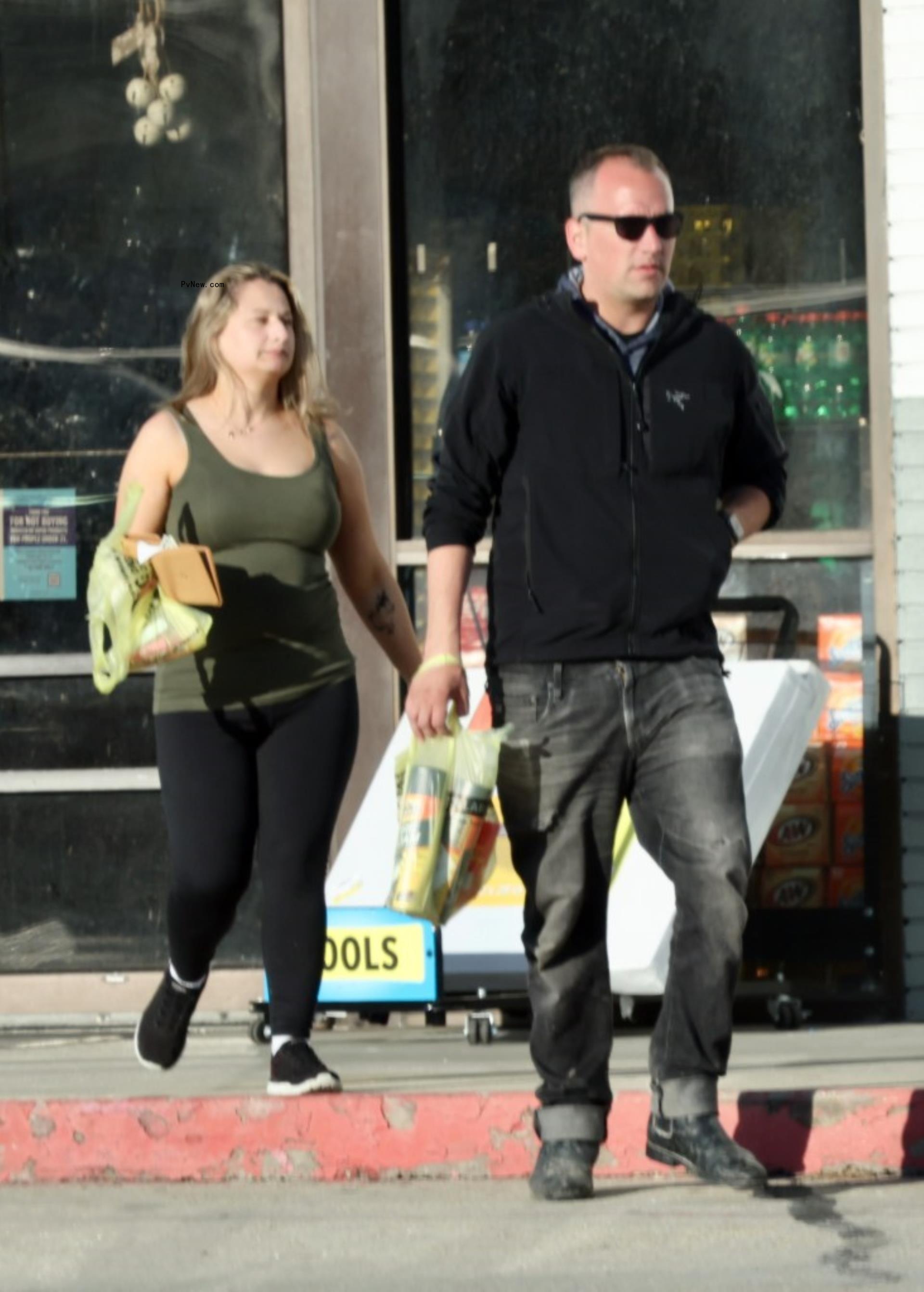 Gypsy Rose Blanchard and ex-fiancé Ken Urker in South Louisiana on Wednesday. 