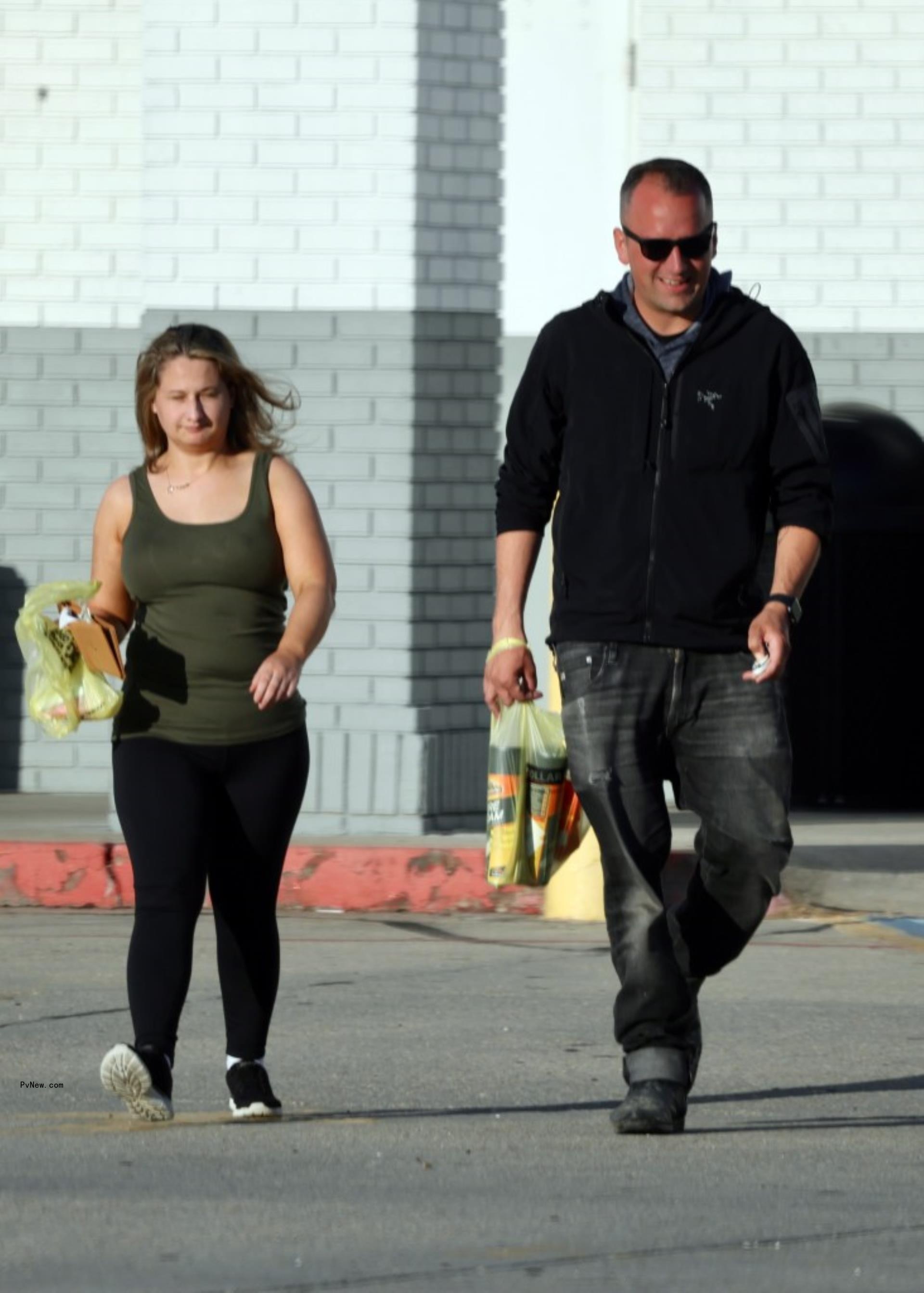 Gypsy Rose Blanchard and ex-fiancé Ken Urker in South Louisiana on Wednesday. 