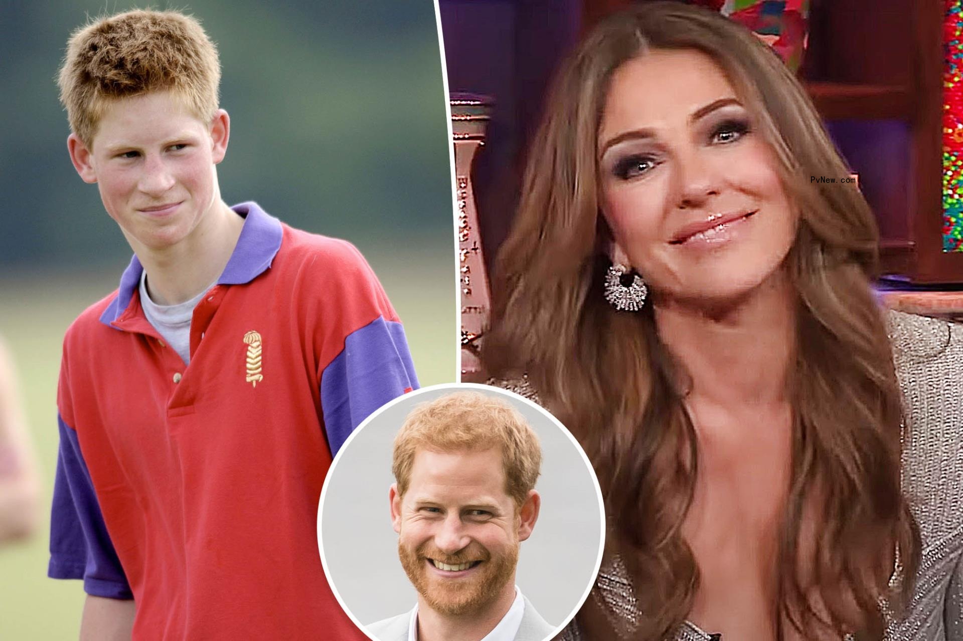 Elizabeth Hurley reacts to theories she took Prince Harry’s virginity