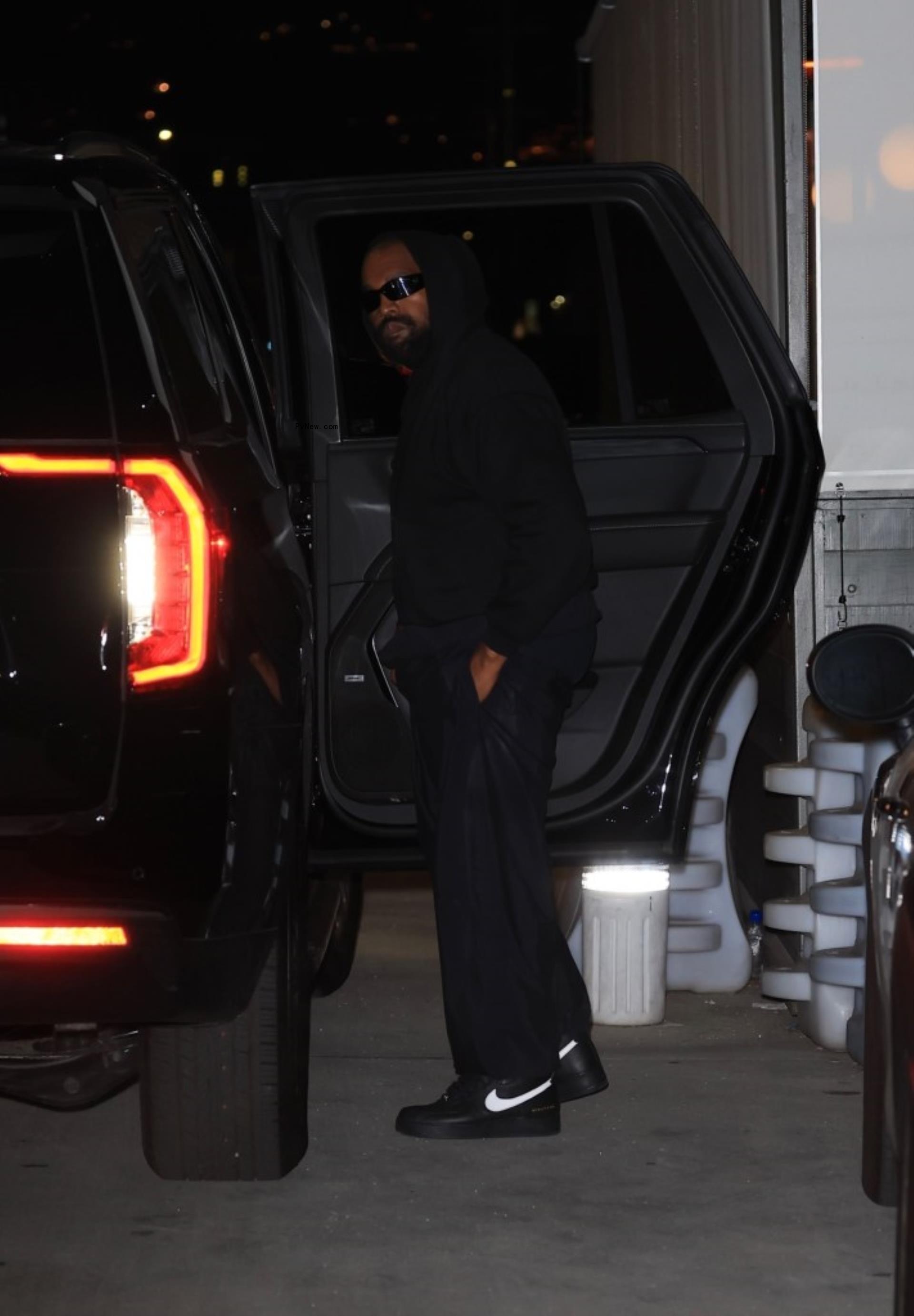 Kanye West and Bianca Censori