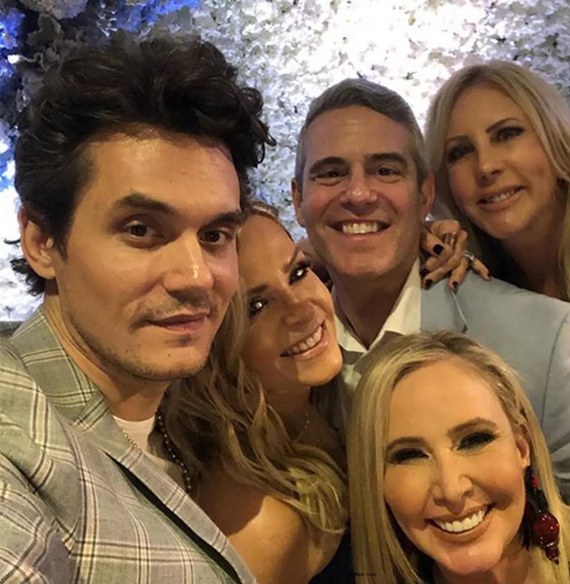 Andy Cohen, John Mayer, Vicki Gunvalson and Shannon Beador