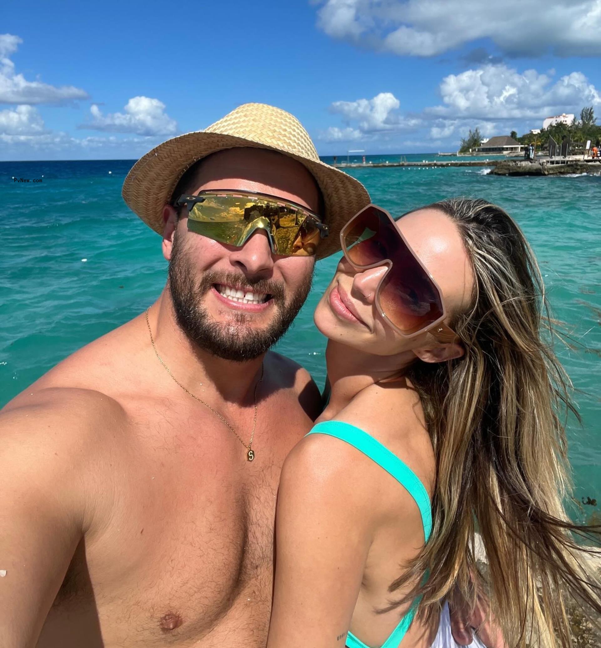 Brock Davies and Scheana Shay