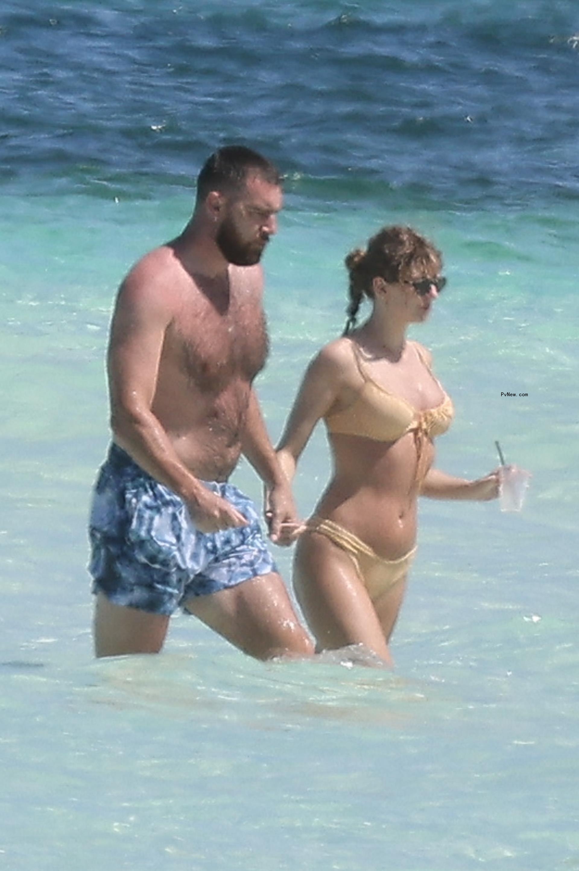Taylor Swift and Travis Kelce