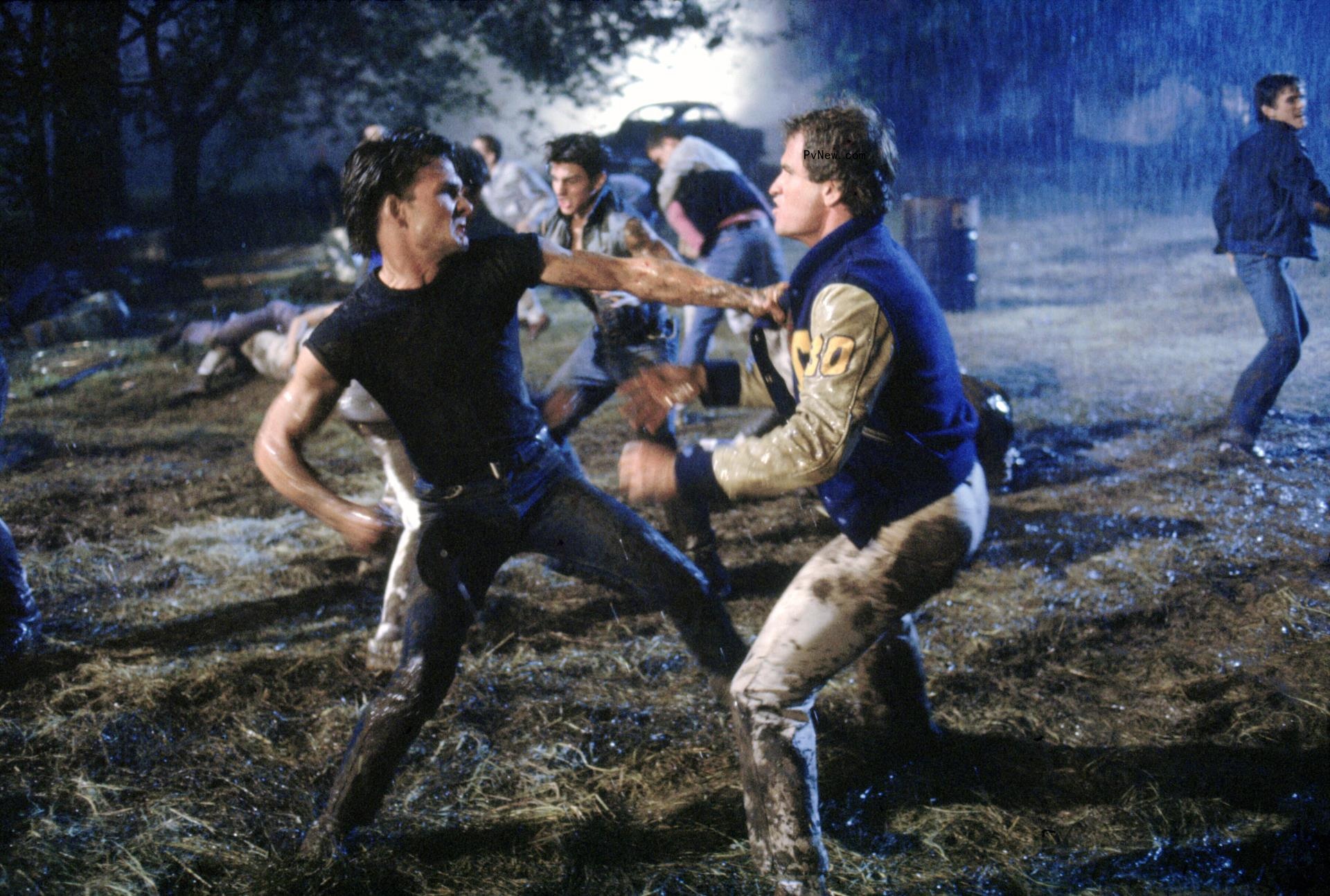 Tom Cruise and Patrick Swayze