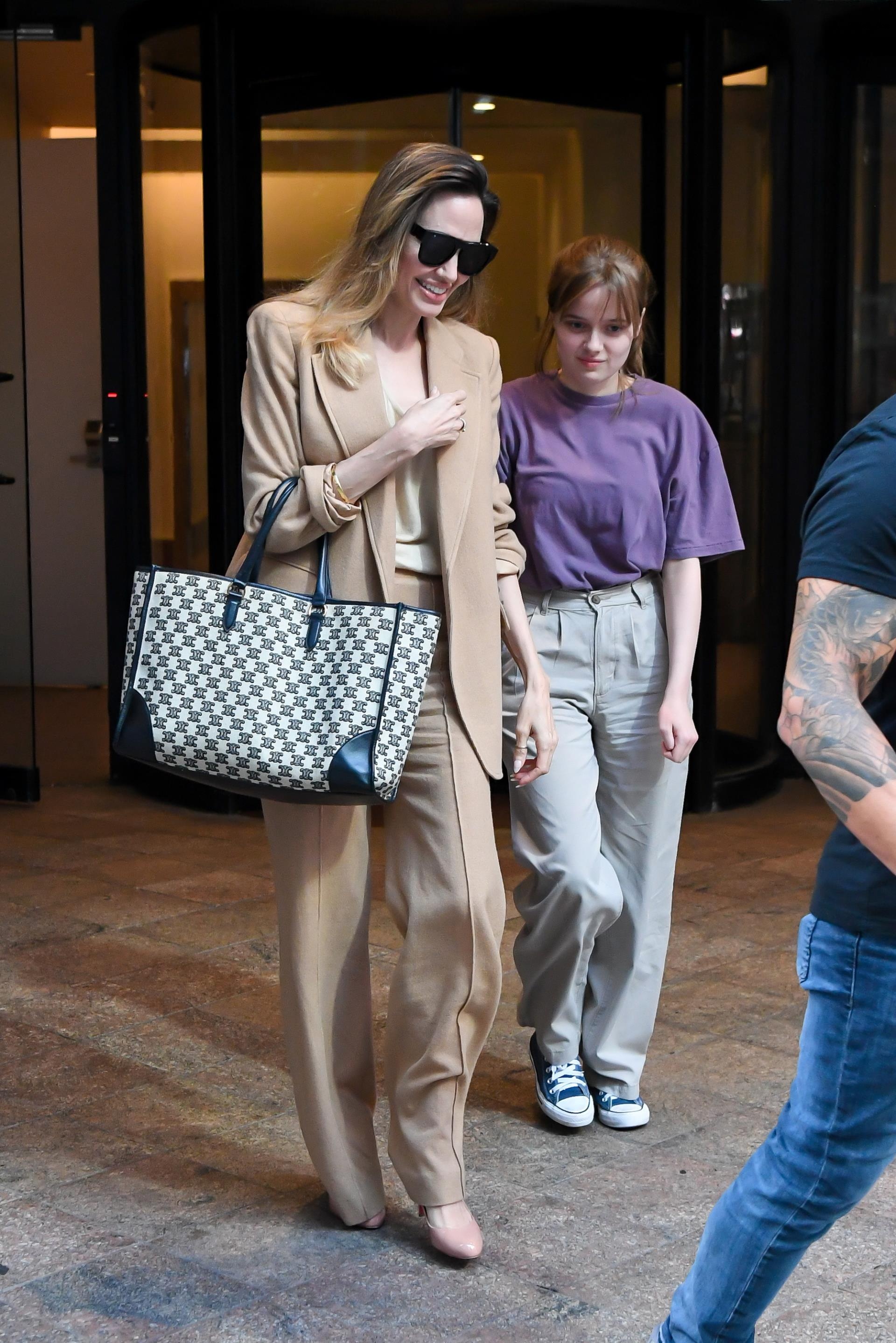 Angelina Jolie and daughter Vivienne