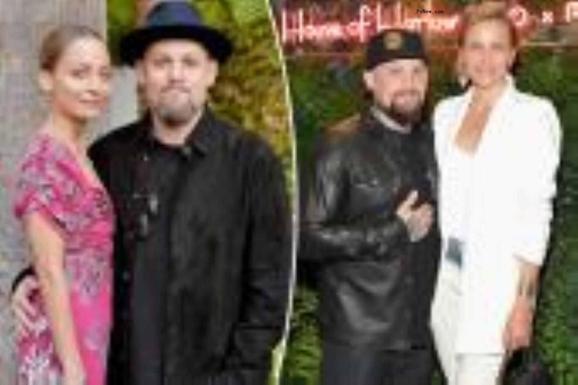 Nicole Richie and Joel Madden, split with Benji Madden and Cameron Diaz