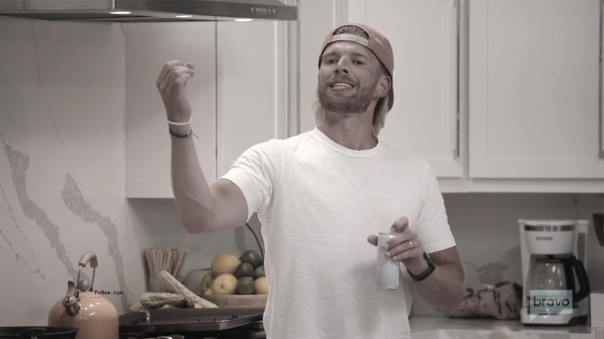 Kyle Cooke yelling on 