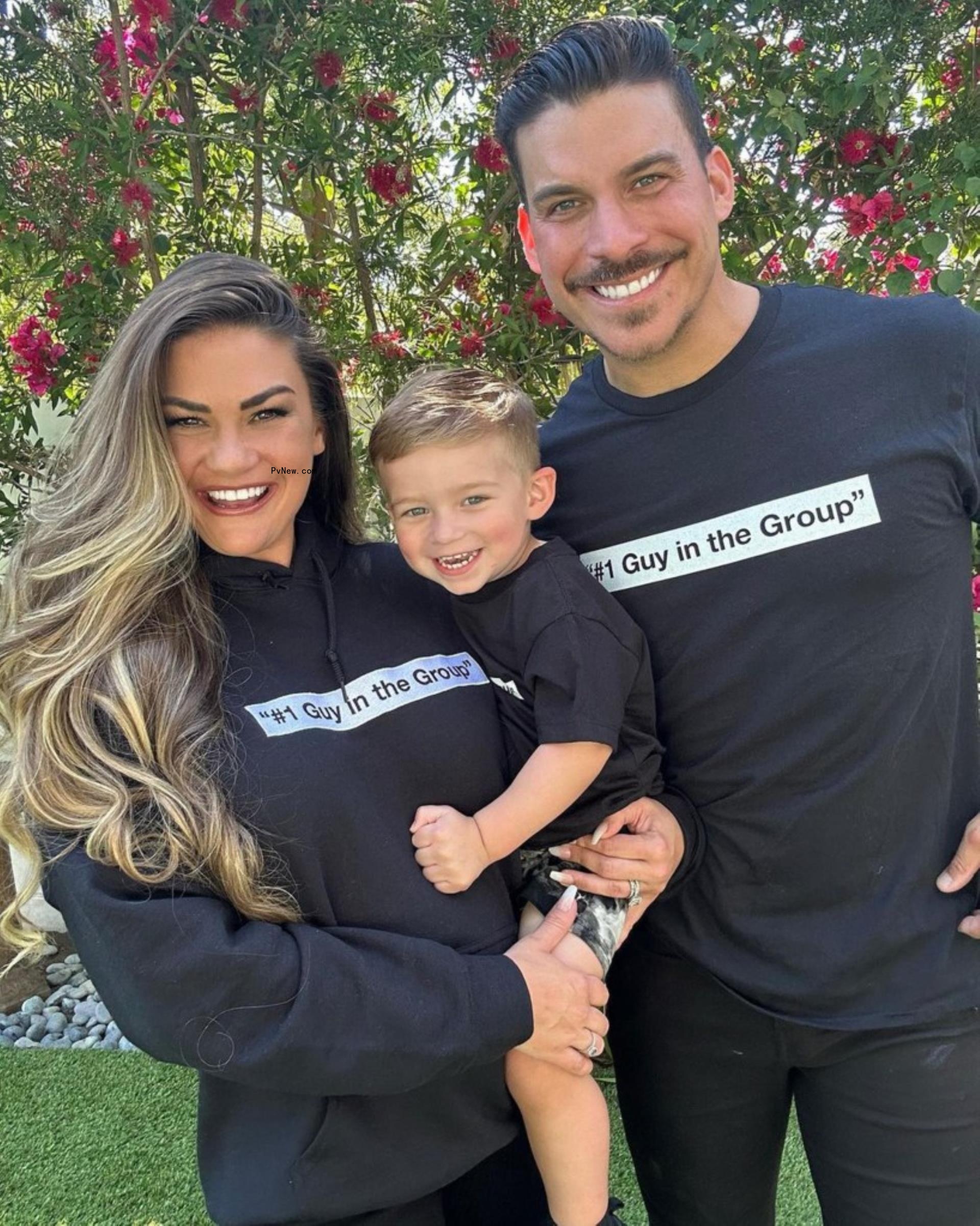 Brittany Cartwright, Jax Taylor and their son Cruz. 
