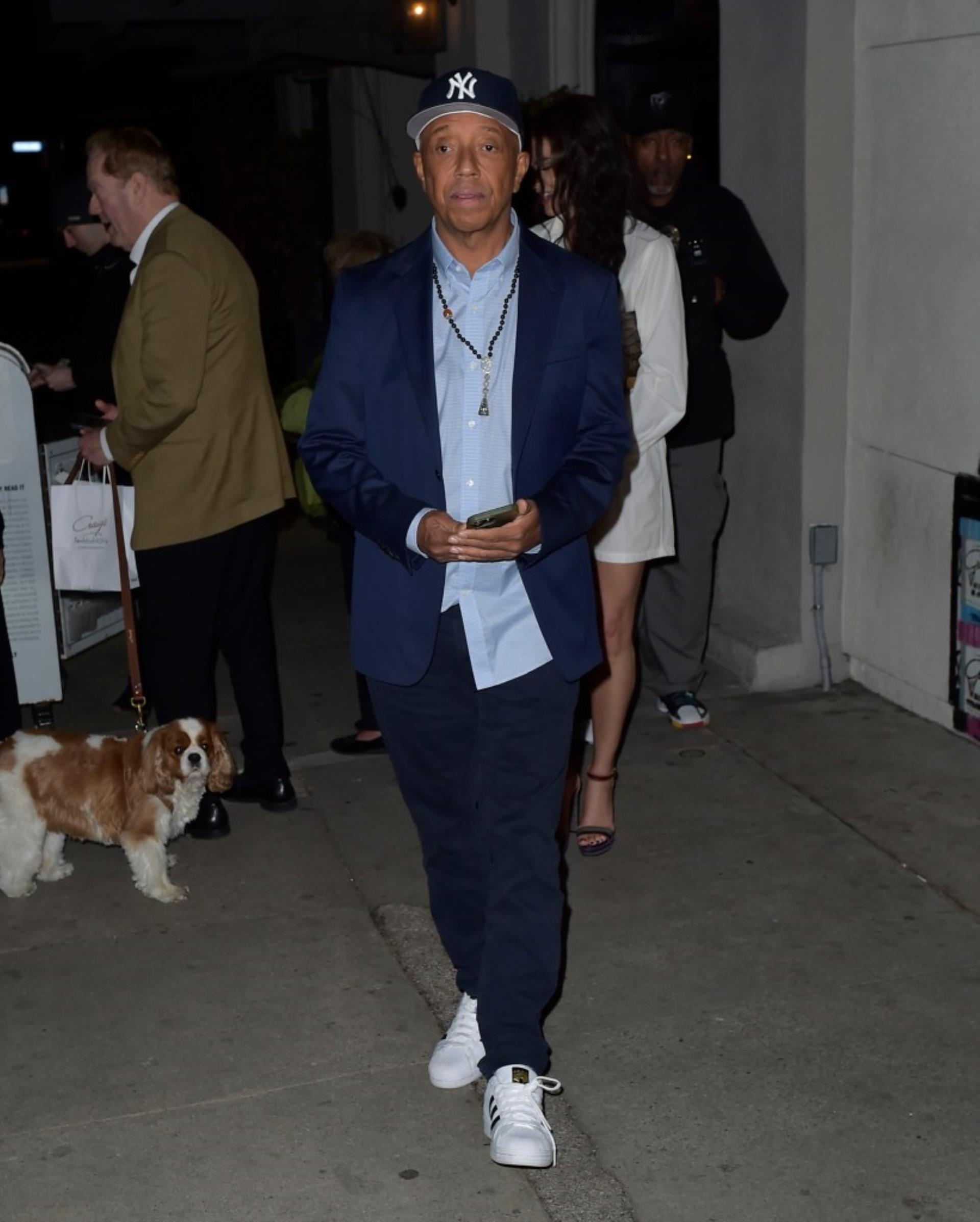 Russell Simmons walking