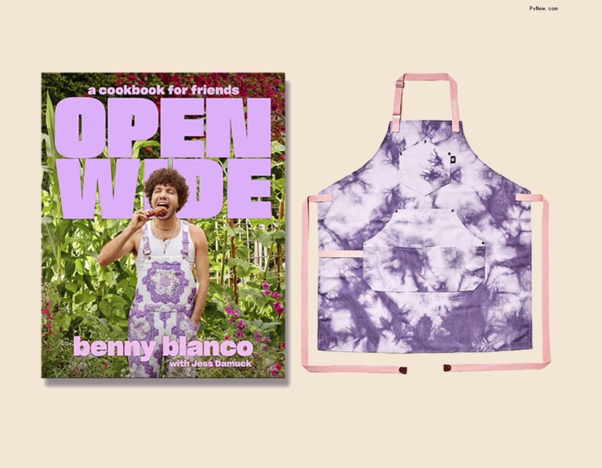 Benny Blanco Teams Up With HexClad, Reveals Sustainable Tie-Dyed Apron Collab