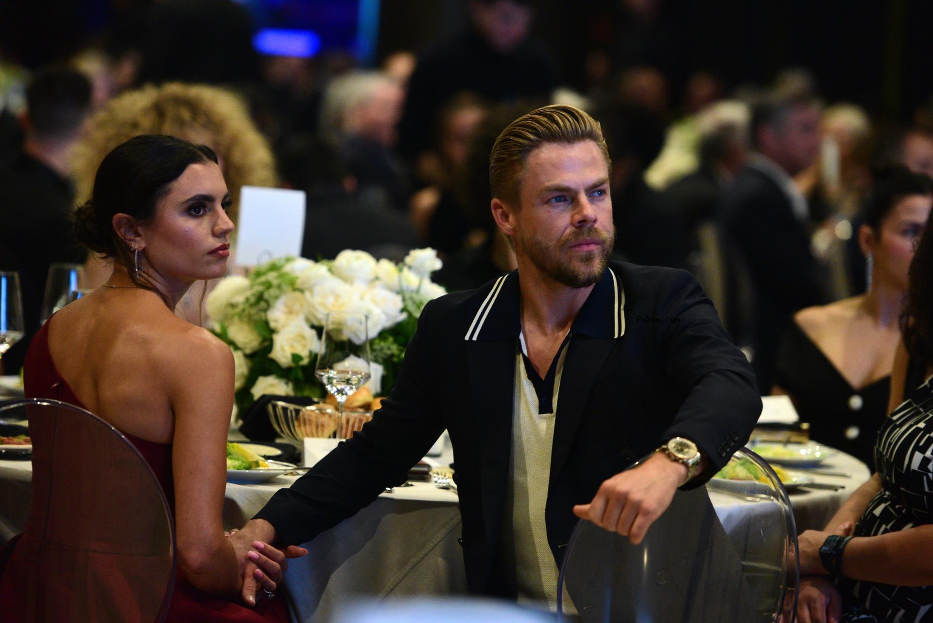 Hayley Erbert and Derek Hough.