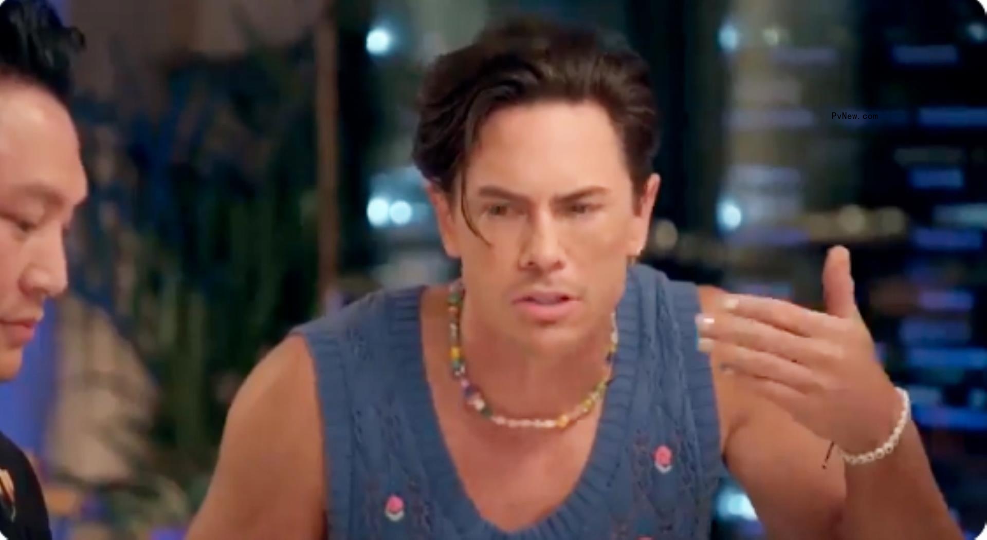 Tom Sandoval talking