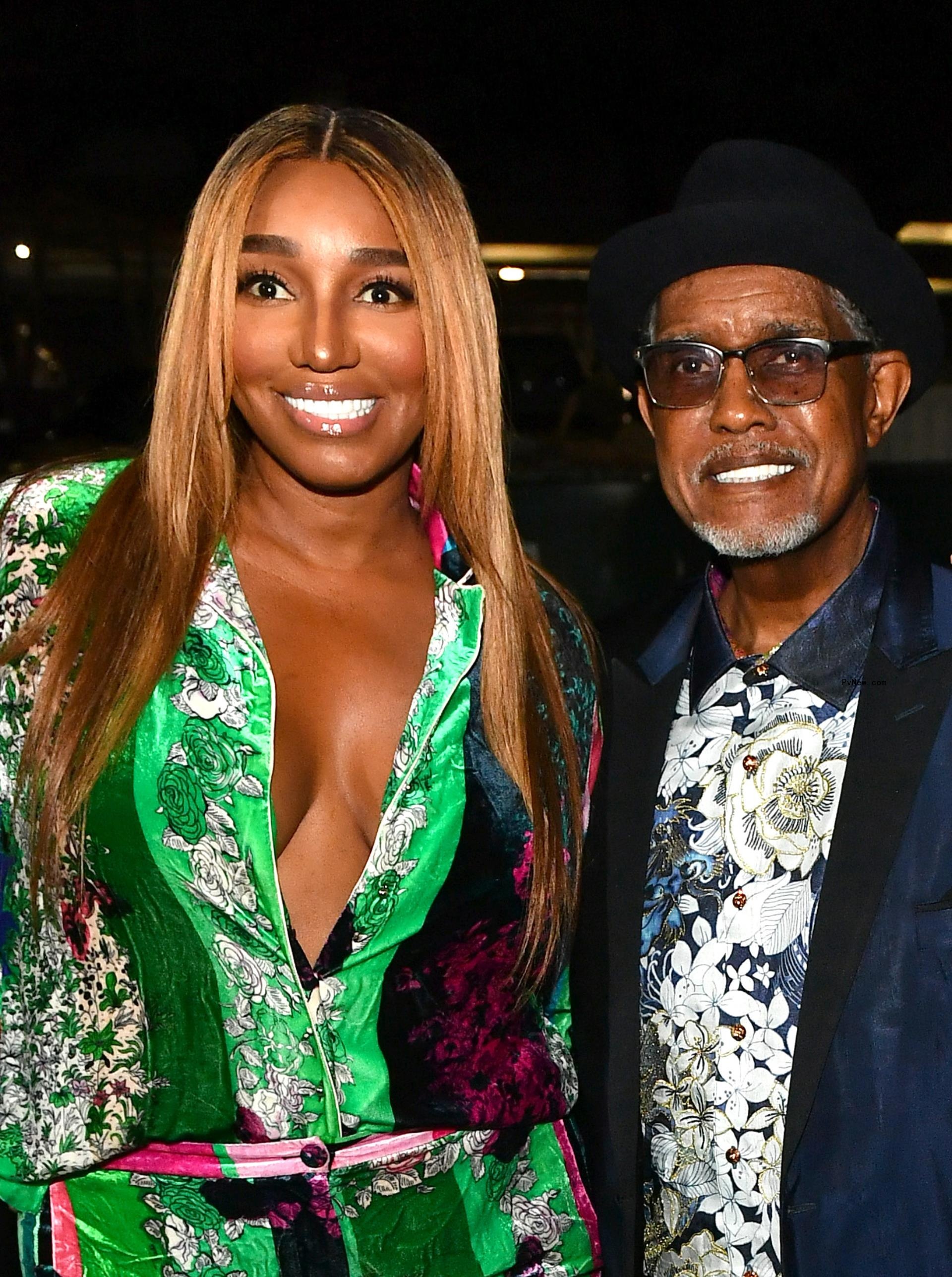 NeNe Leakes and Gregg Leakes in 2021.