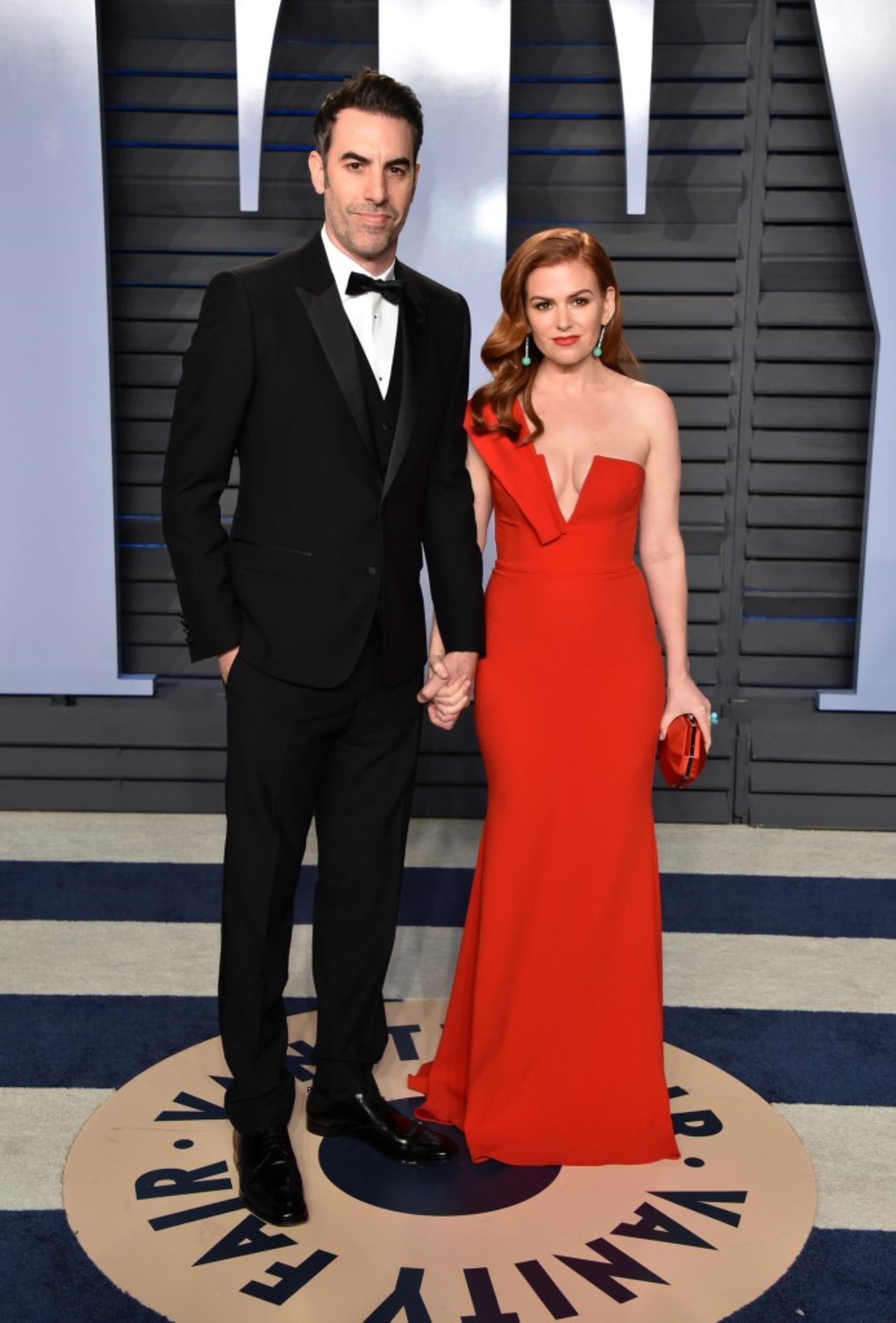 Sacha Baron Cohen, Isla Fisher 