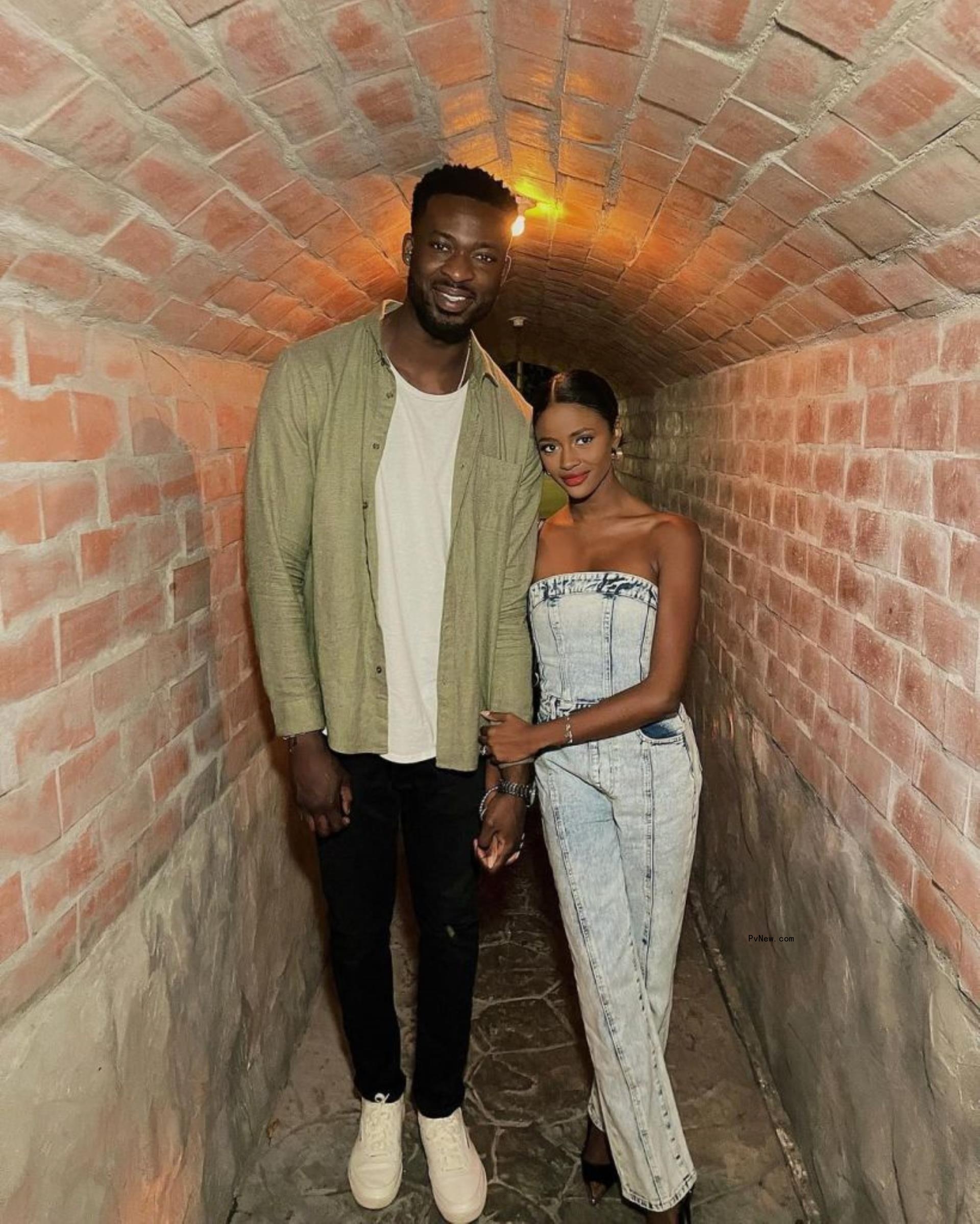 Charity Lawson and Dotun Olubeko