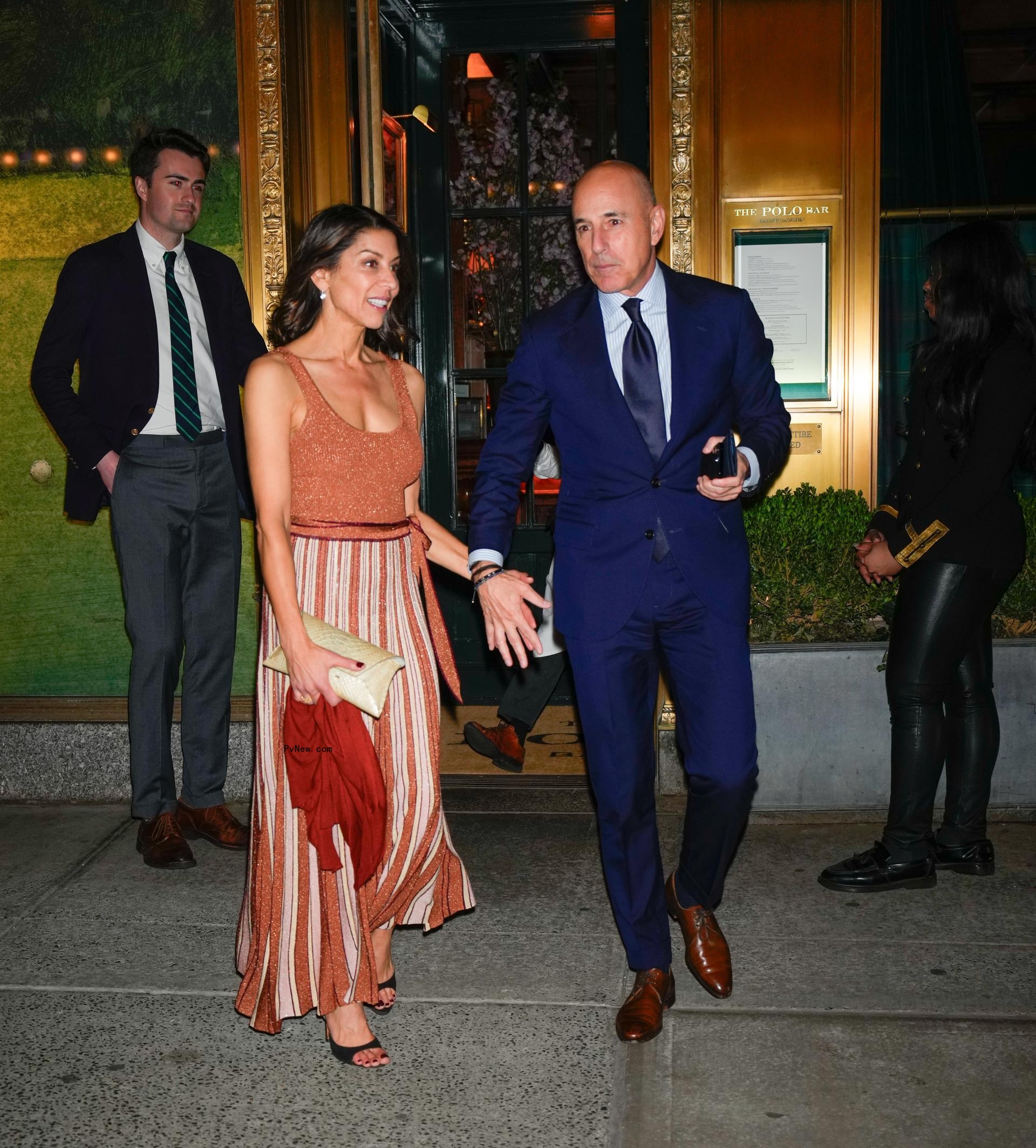 matt lauer and shamin abas