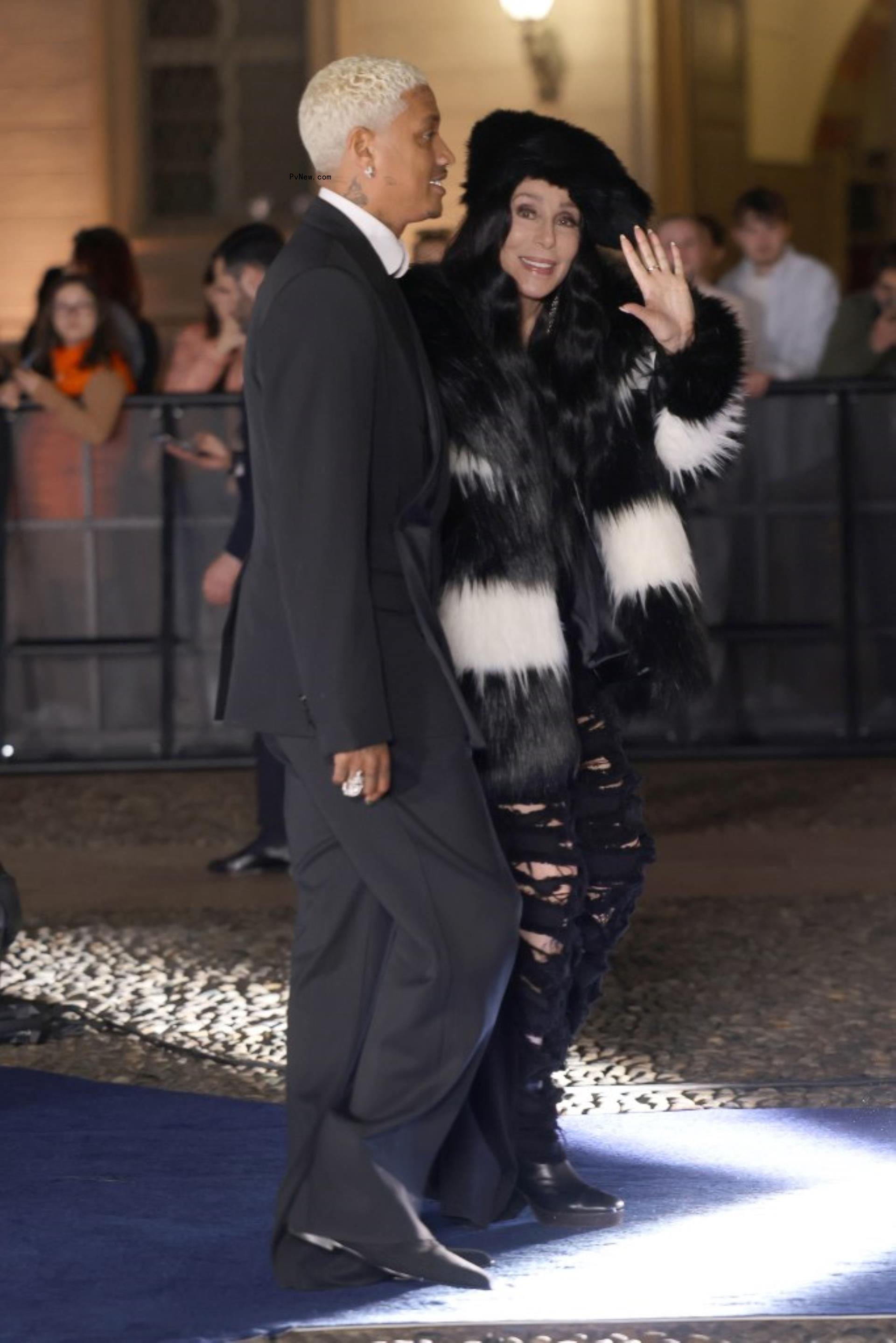 Cher and Alexander Edwards