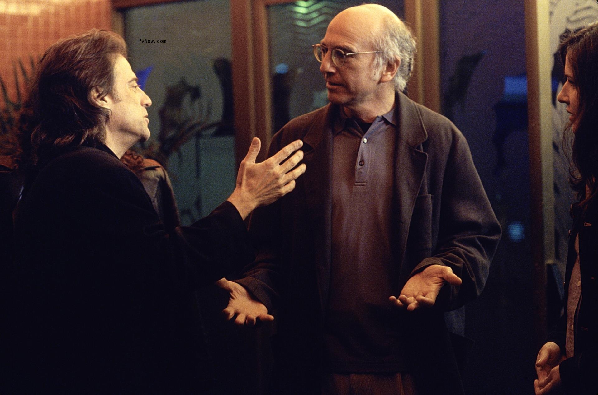 Larry David and Richard Lewis on 