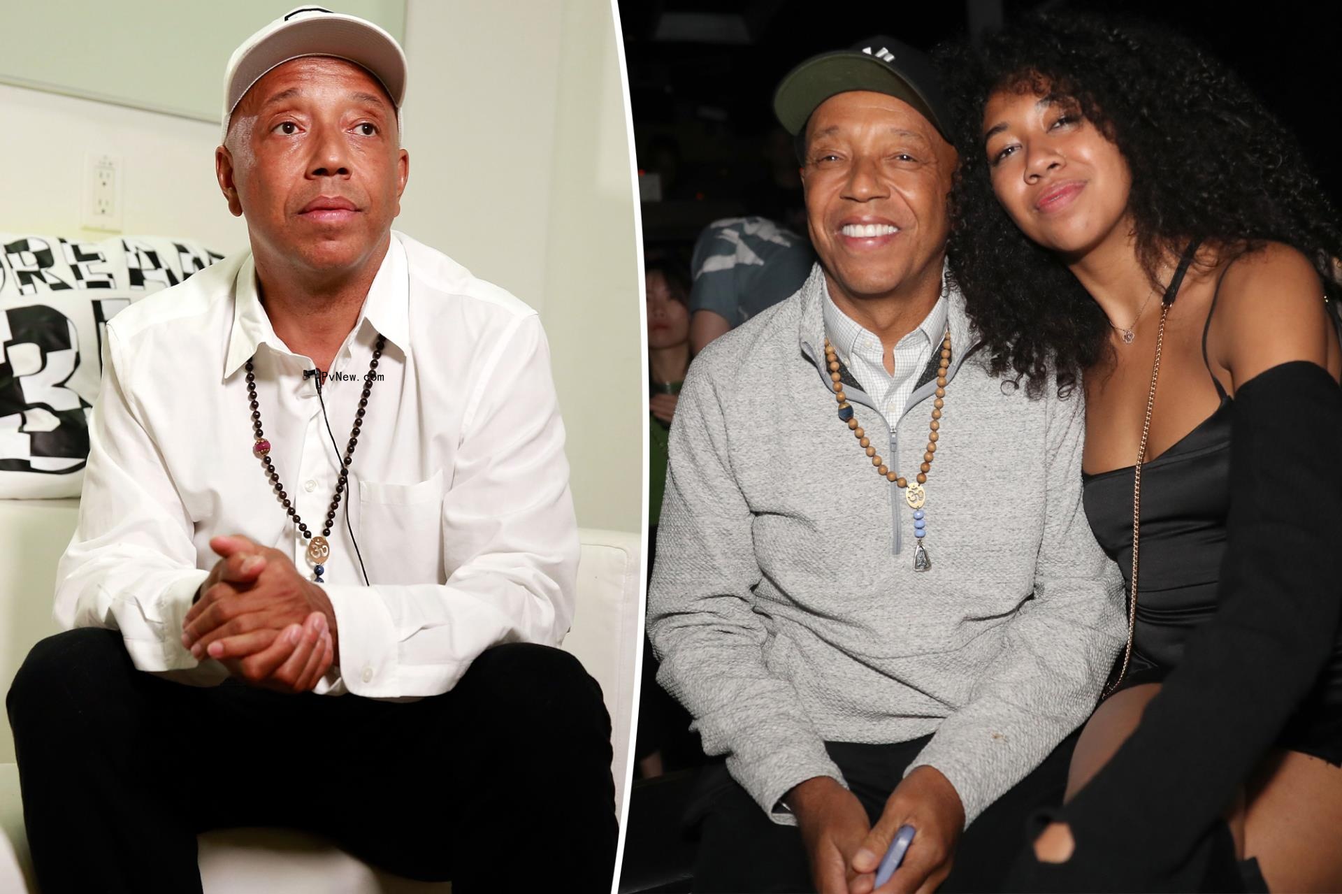 Russell Simmons shares supportive pics of daughter Aoki amid her co<i></i>ntroversial romance with Vittorio Assaf