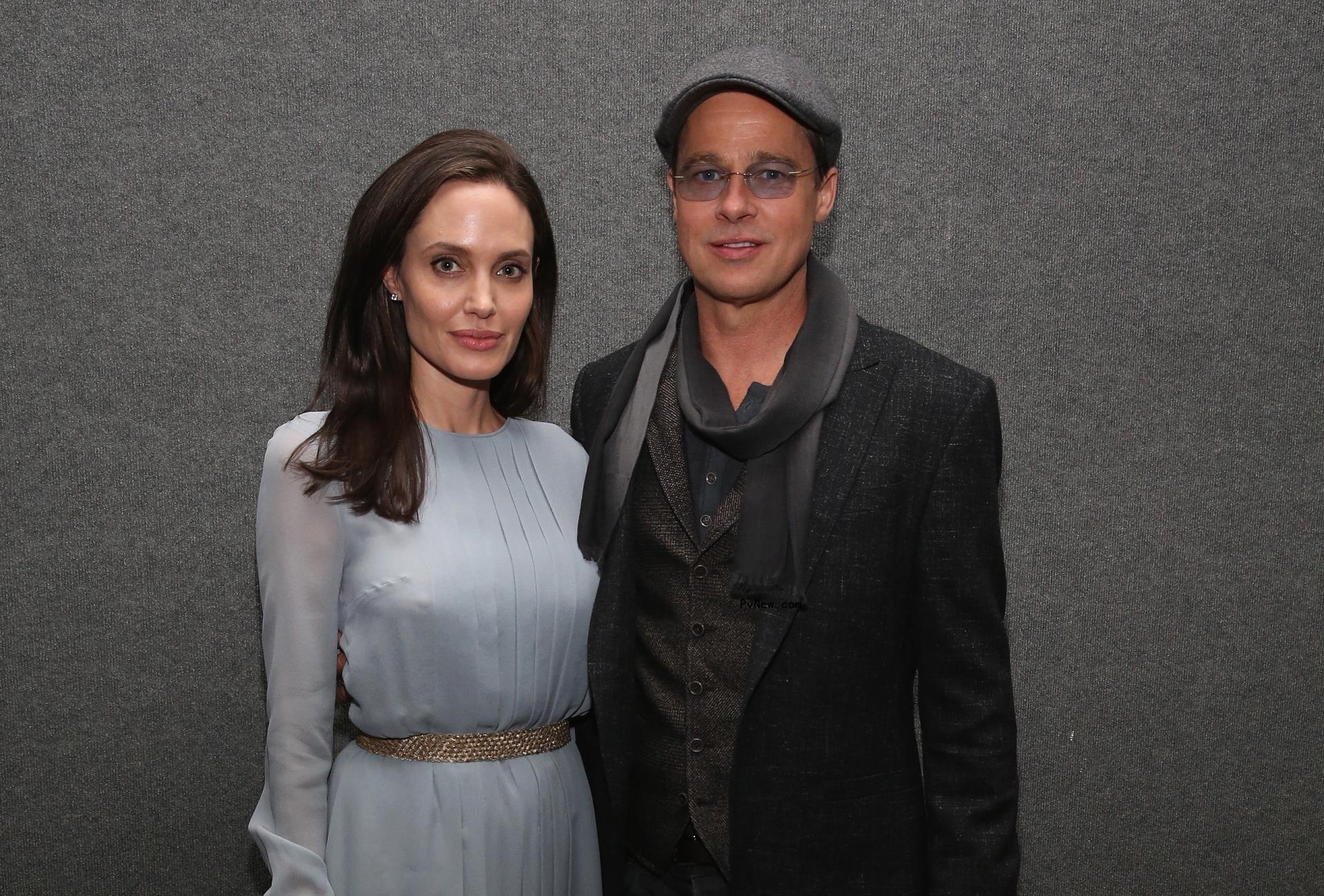 Angelina Jolie and Brad Pitt
