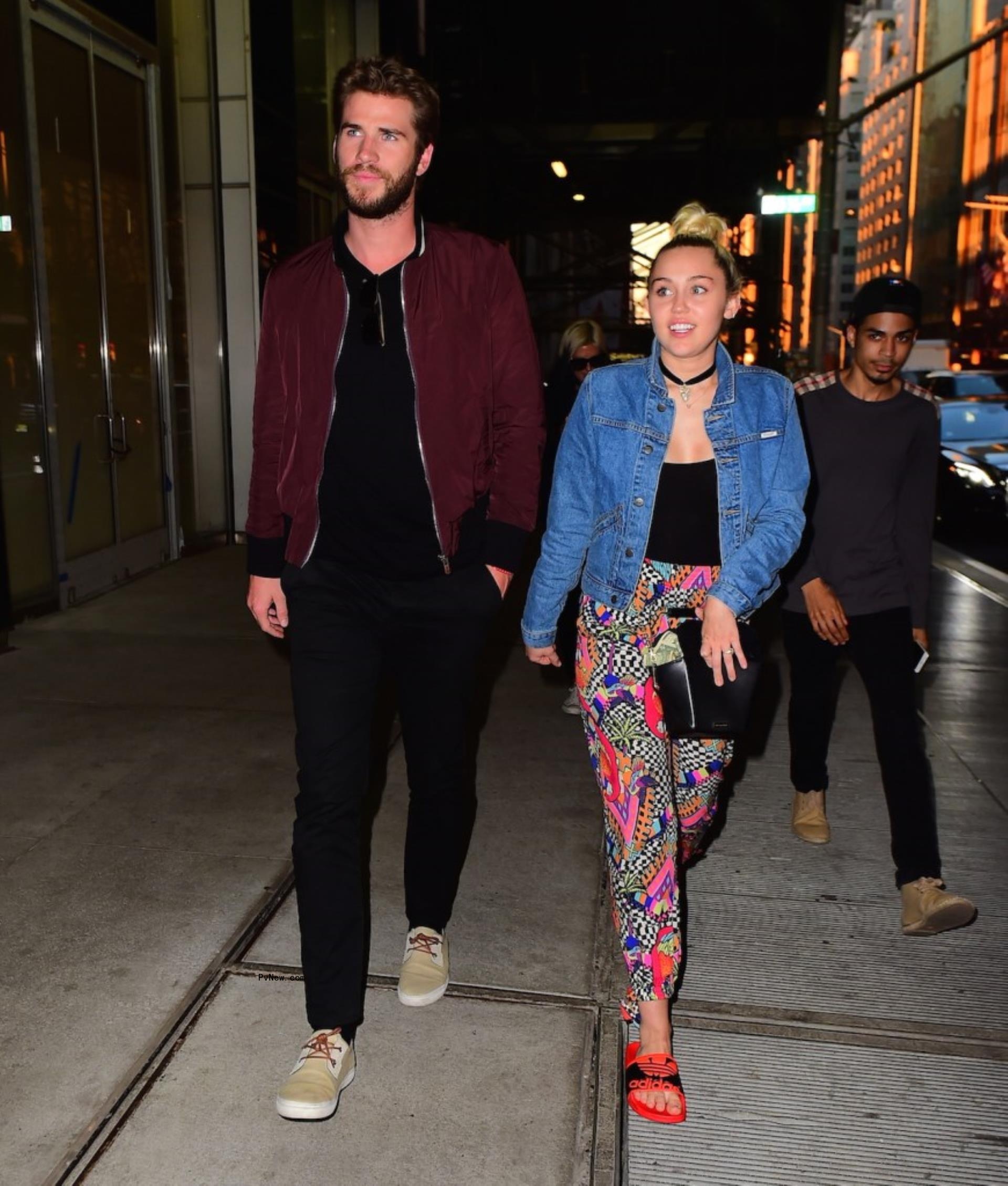 Miley Cyrus and Liam Hemsworth