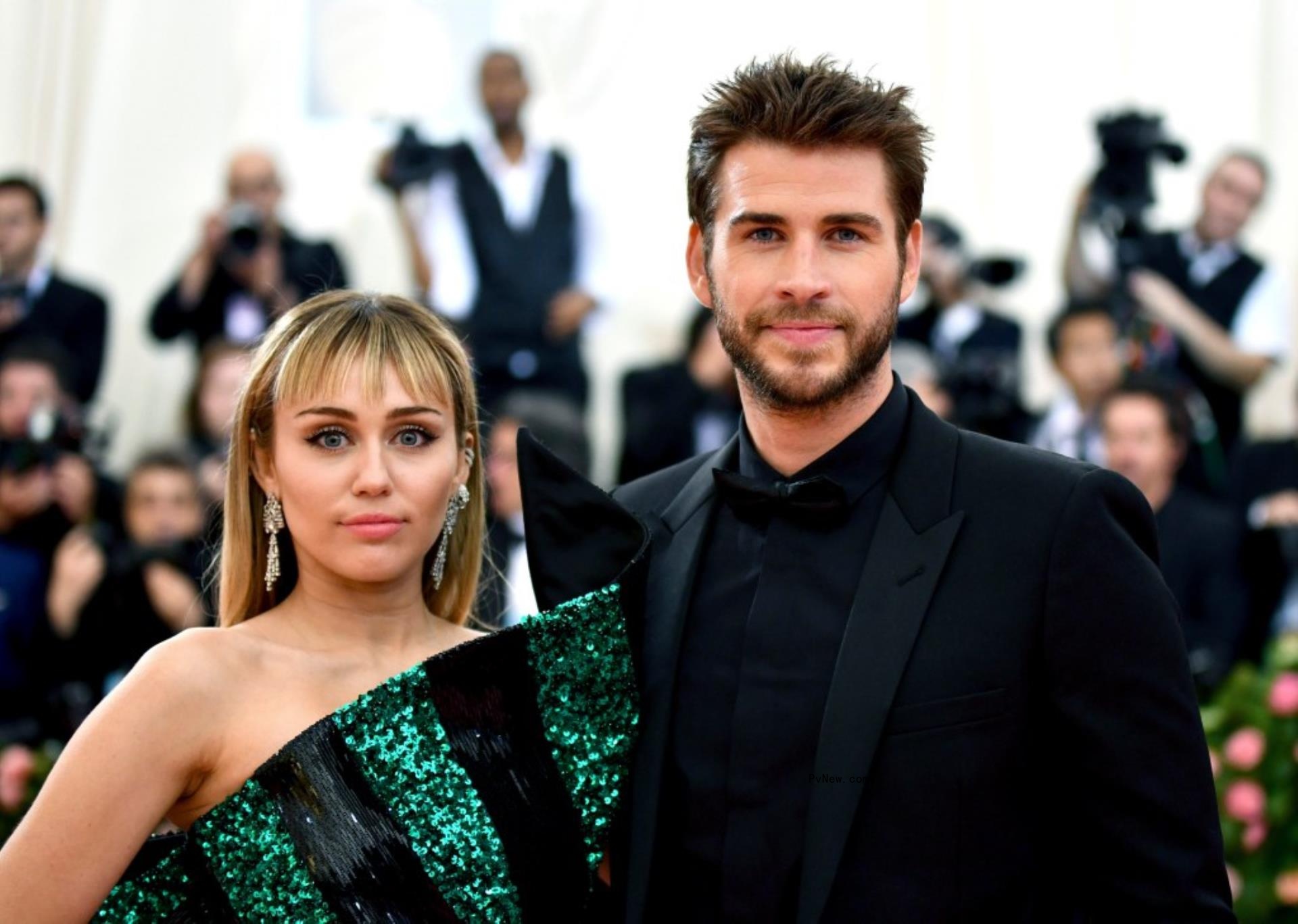 Miley Cyrus and Liam Hemsworth