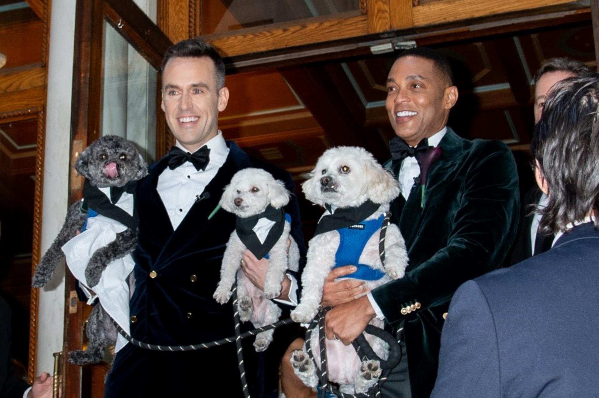 Don Lemon and Tim Malone wedding photos