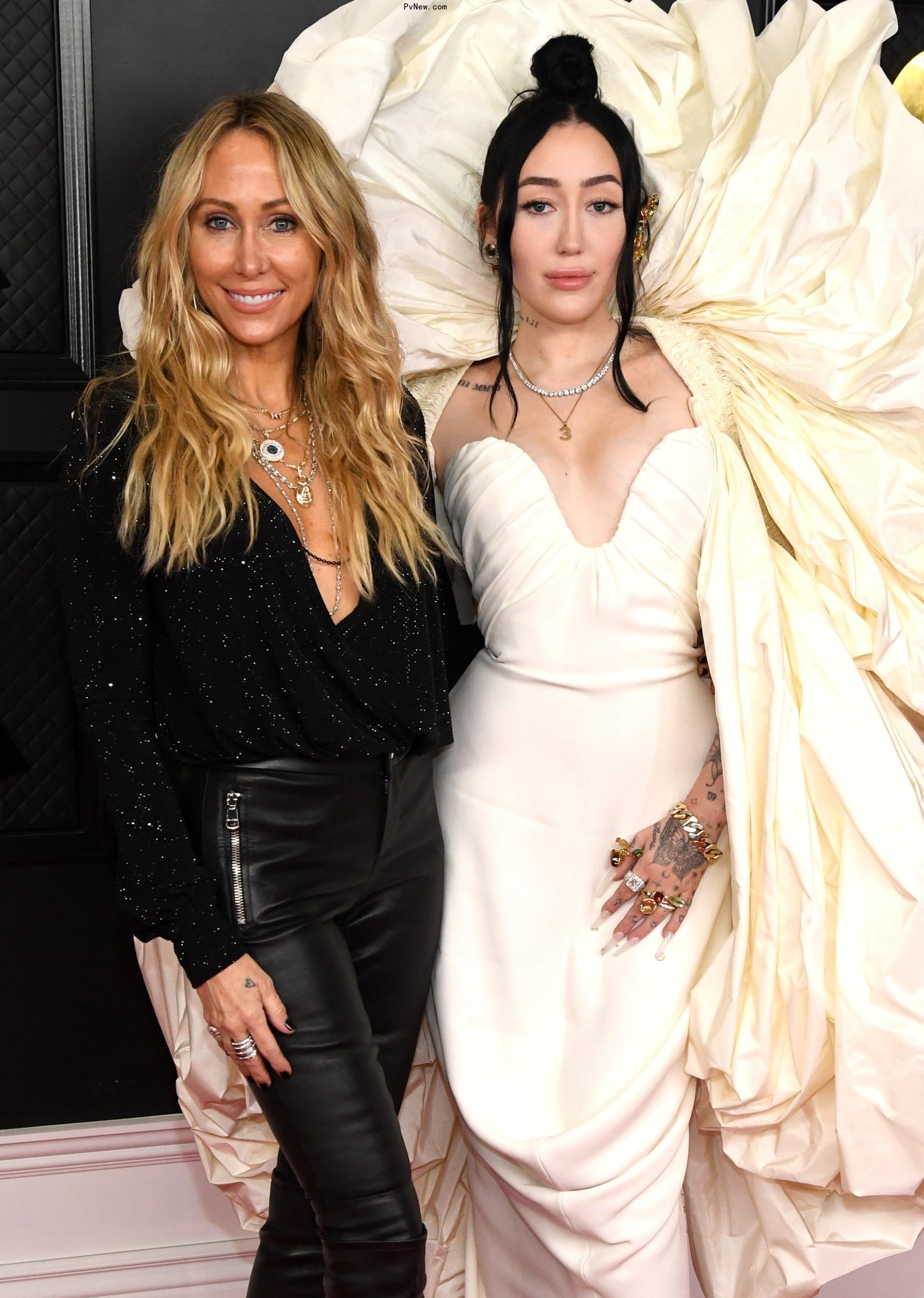 Brandi Cyrus and Tish Cyrus at Grammy Awards 2024