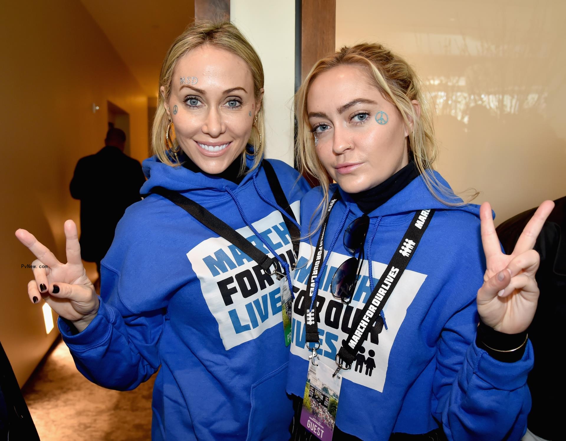 Brandi Cyrus and Tish Cyrus