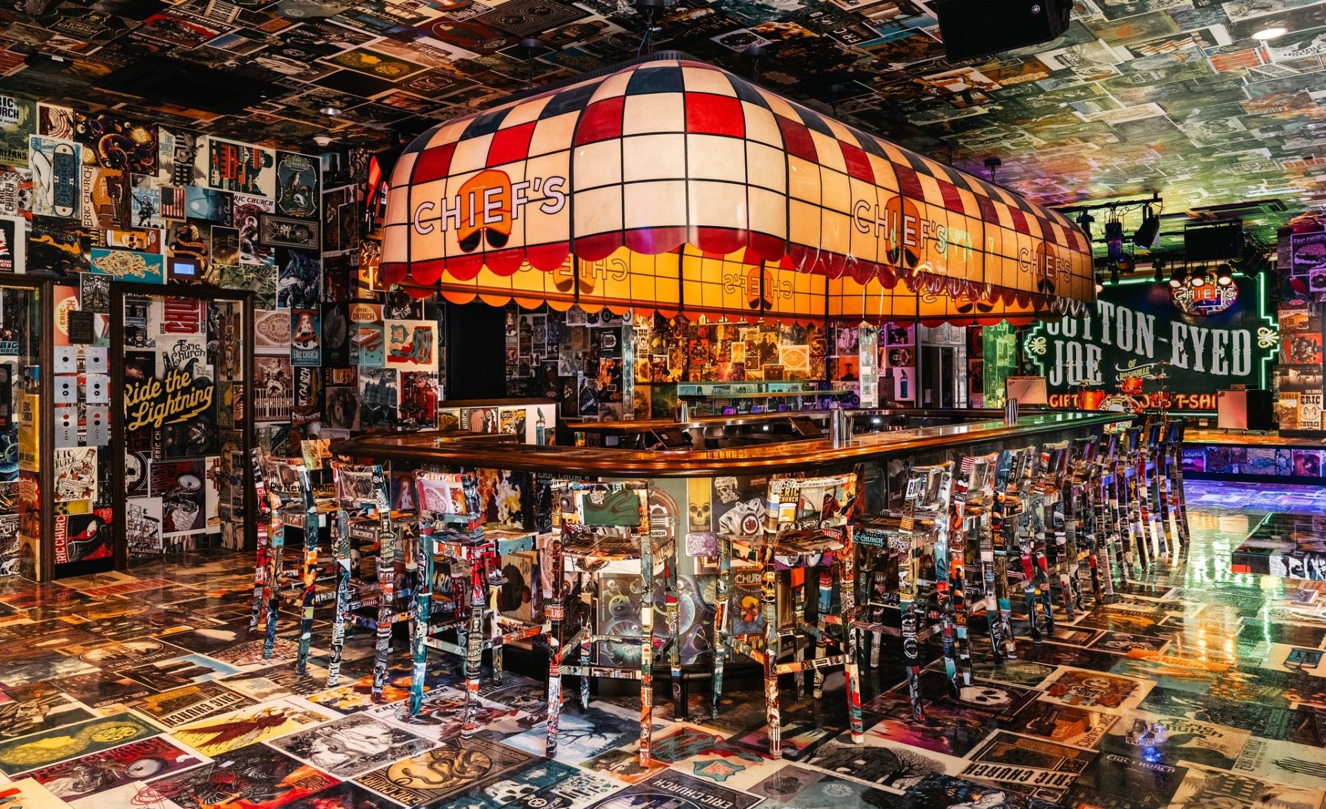 Eric Church's Chiefs bar.