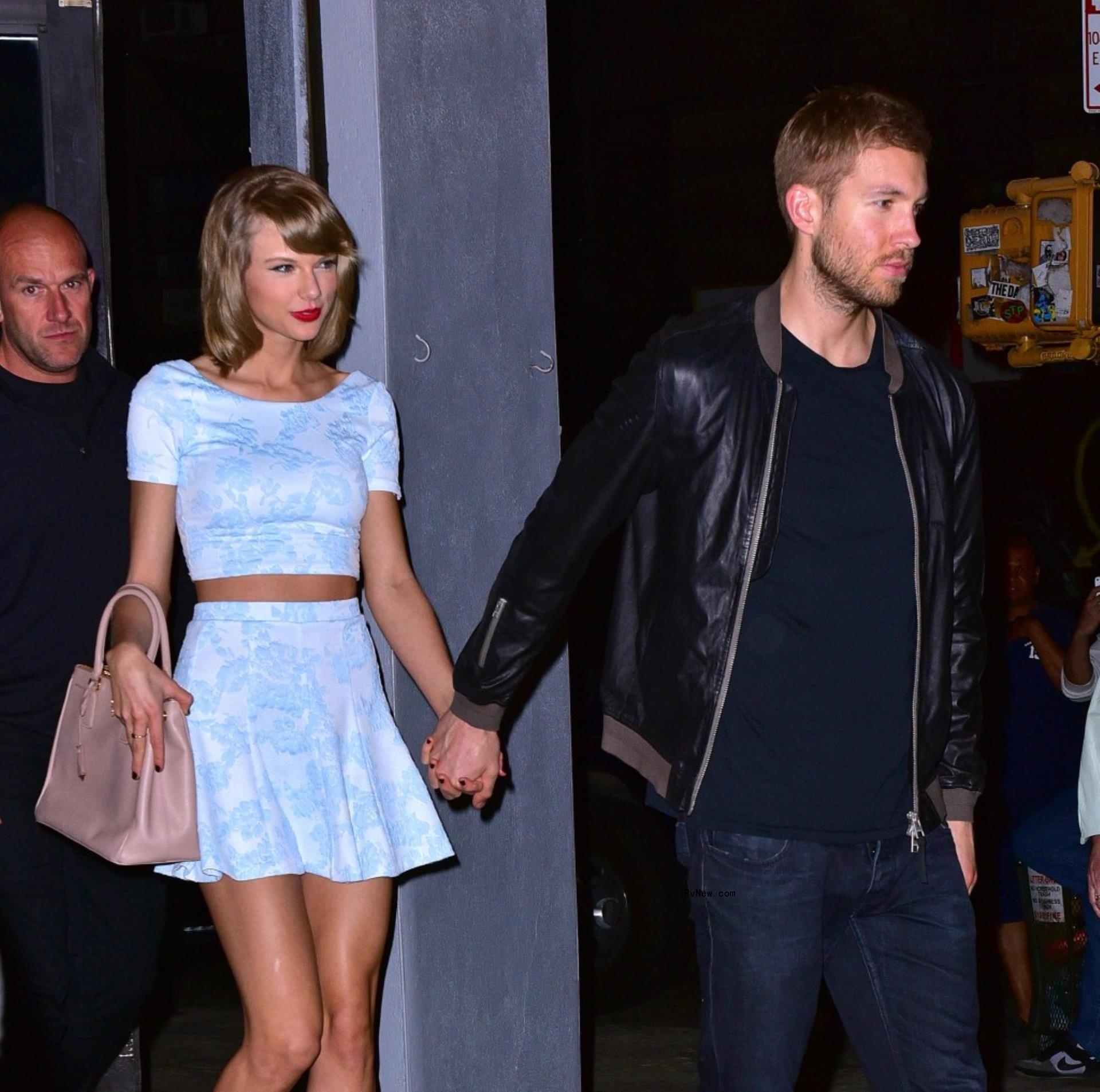 Taylor Swift and Calvin Harris