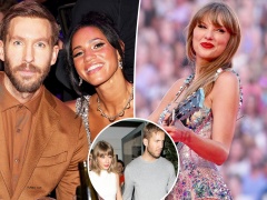 Calvin Harris’ wife admits she listens to his ex Taylor Swift’s music ‘as soon as’ he’s away