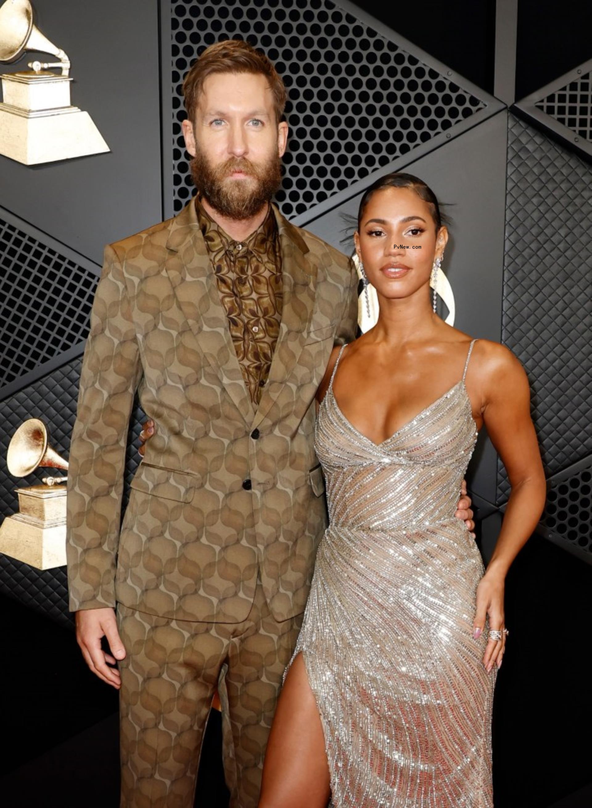 Calvin Harris and Vick Hope