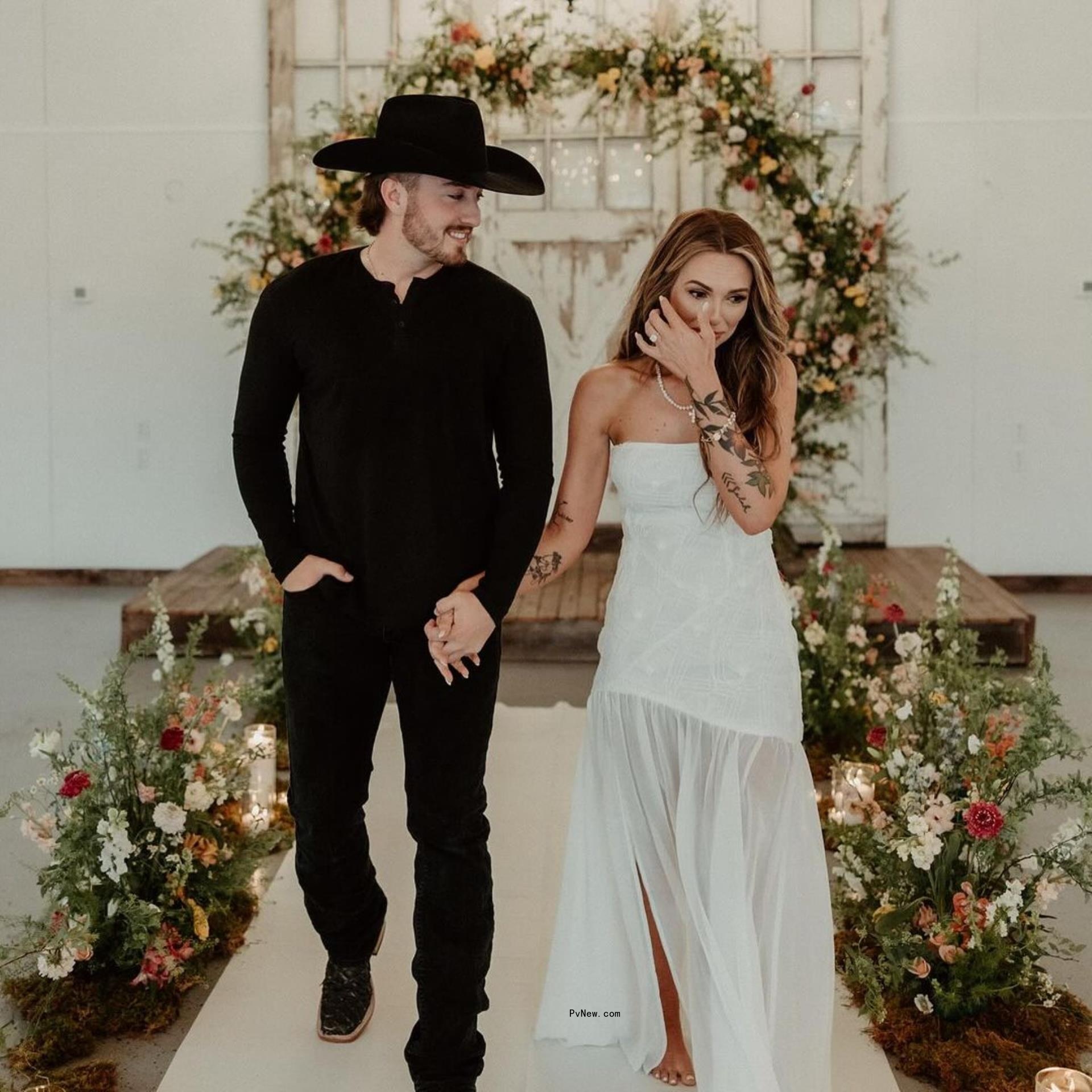 Luke Scornavacco and KT Smith engagement pics.