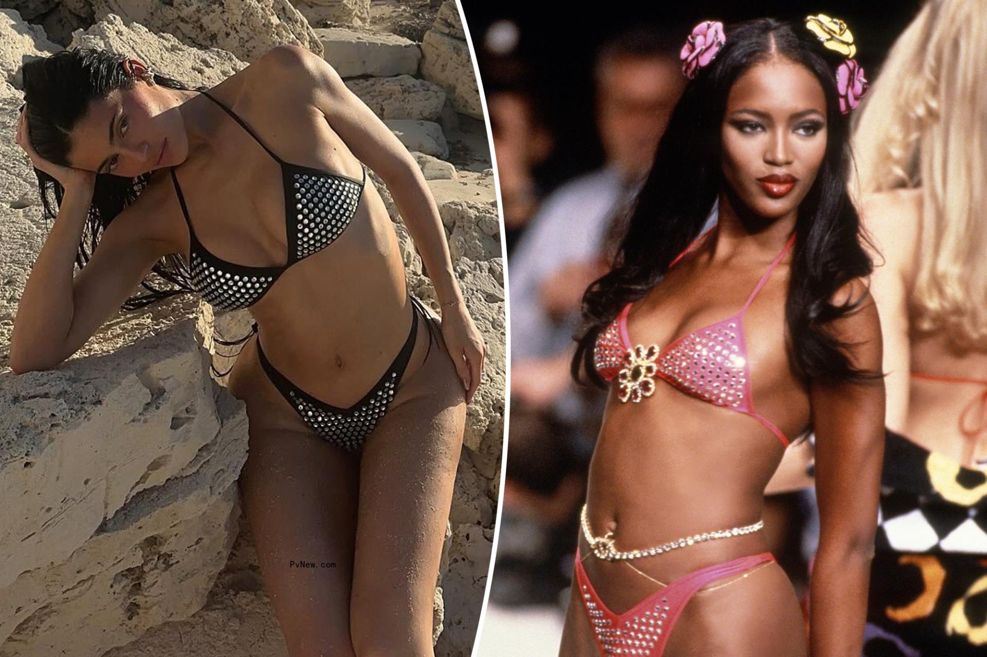 Kylie Jenner poses in $10K rhinestone-covered Chanel bikini that’s older than she is on Turks and Caicos vacation