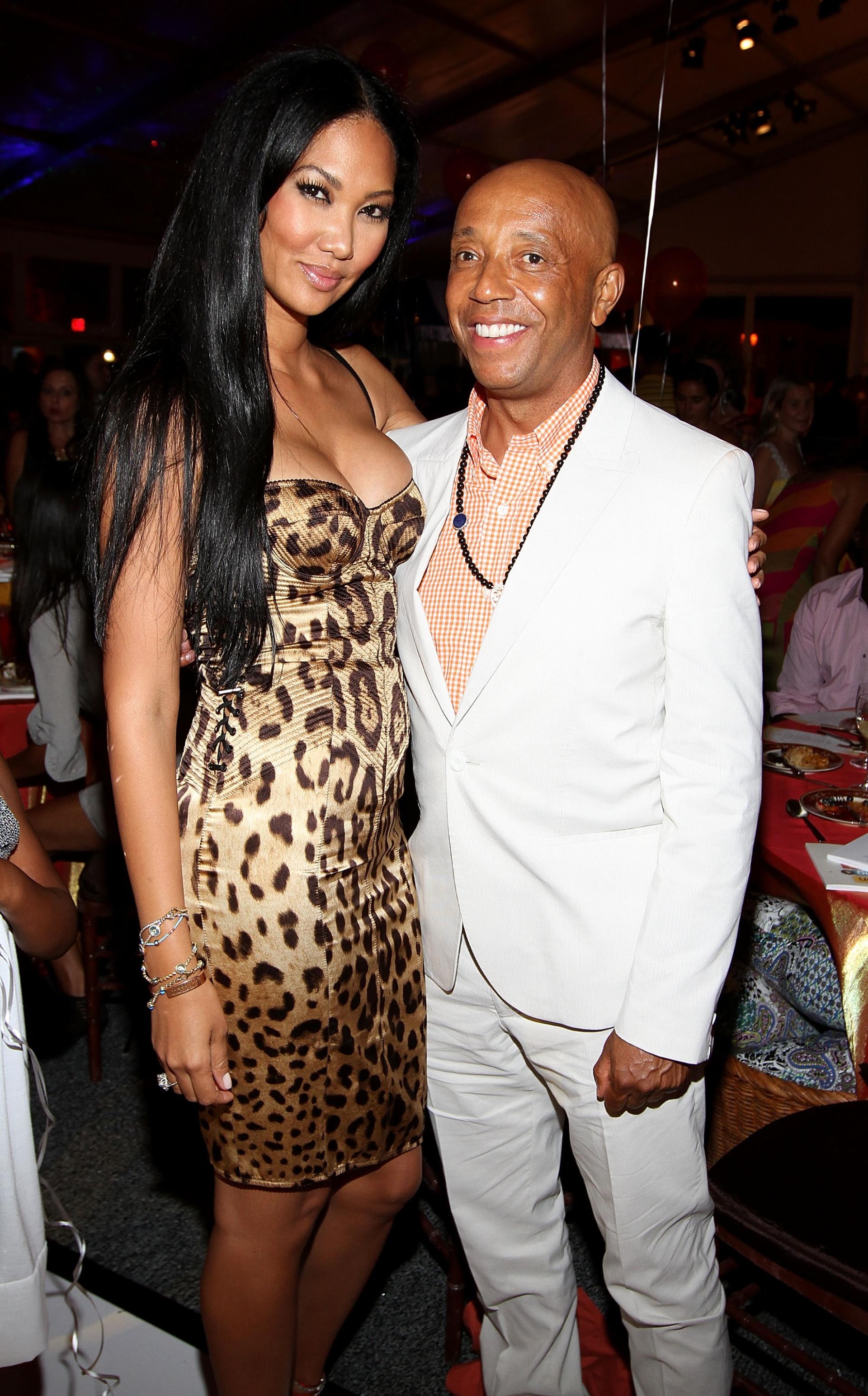 Kimora Lee Simmons and Russell Simmons