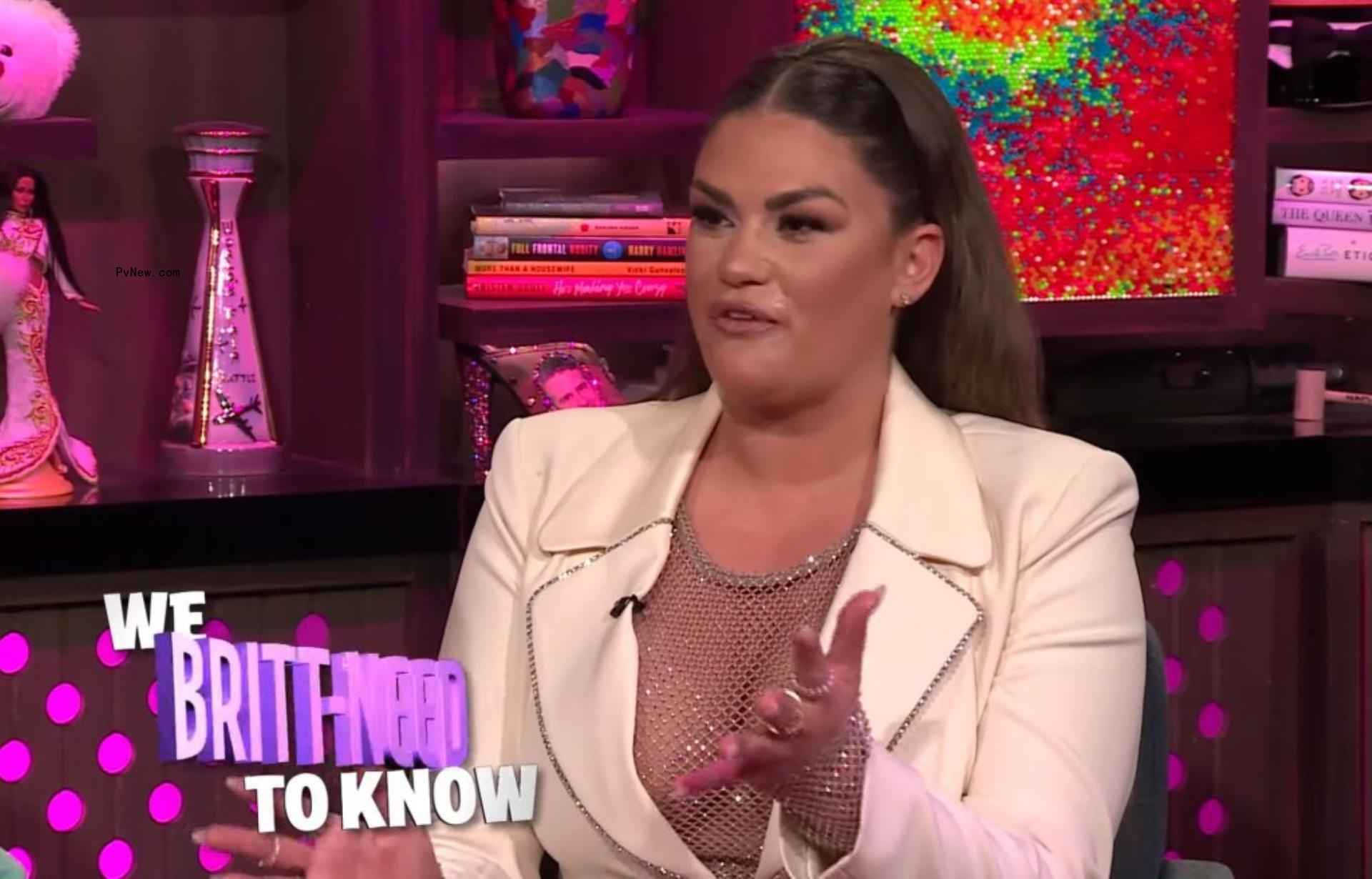 Brittany Cartwright talking