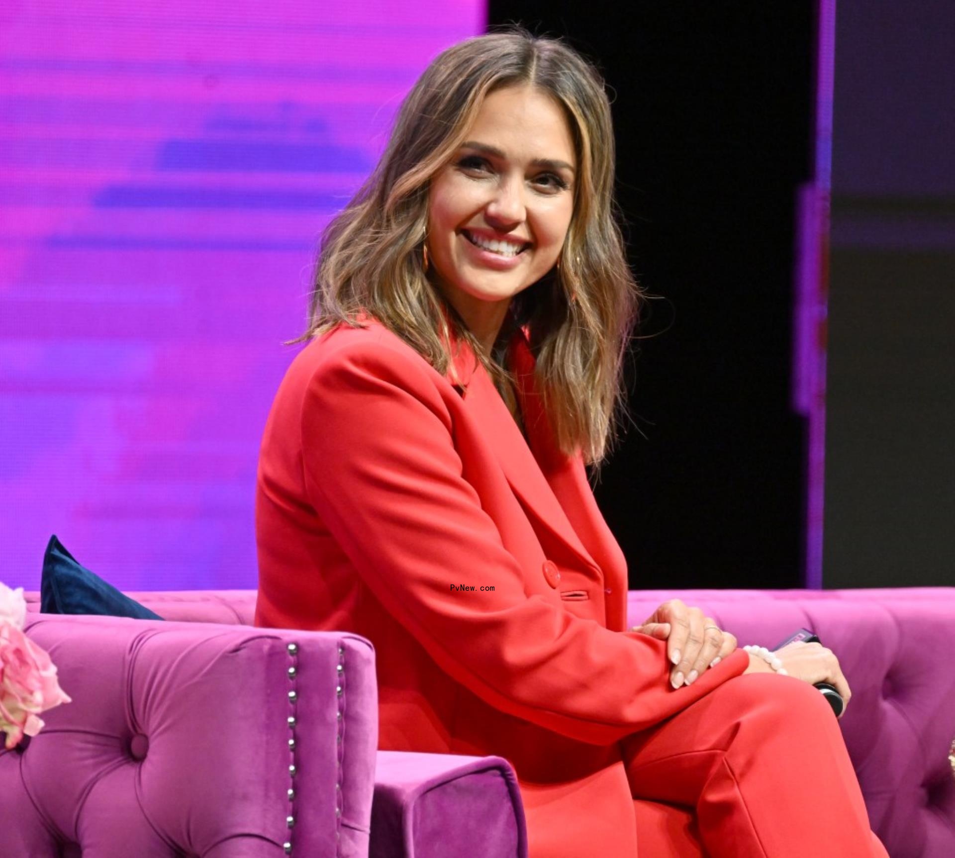 Jessica Alba smiling
