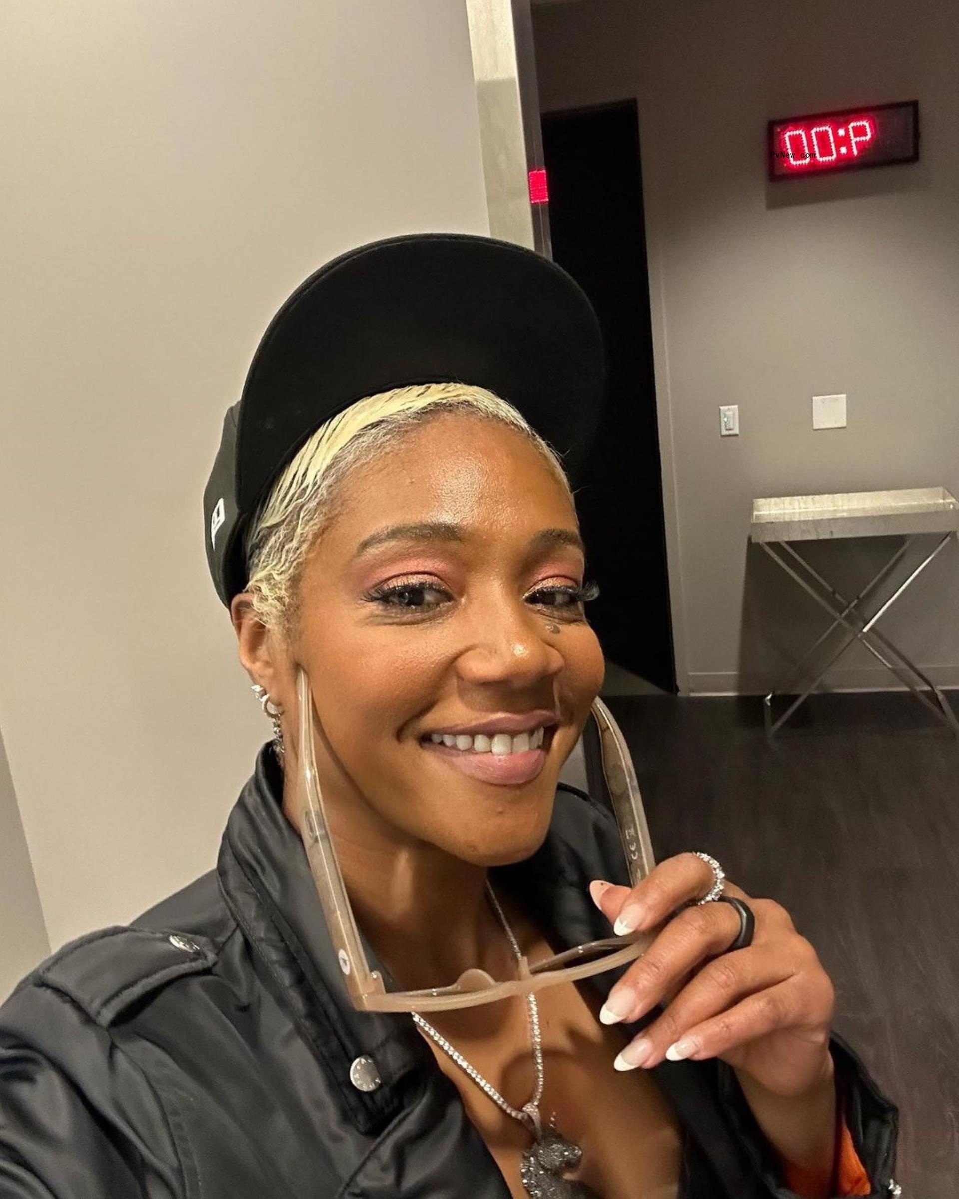 A selfie of Tiffany Haddish.