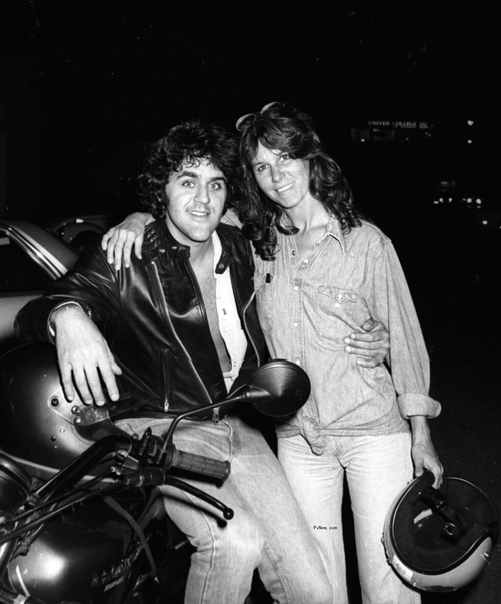 Jay Leno and wife Mavis Leno