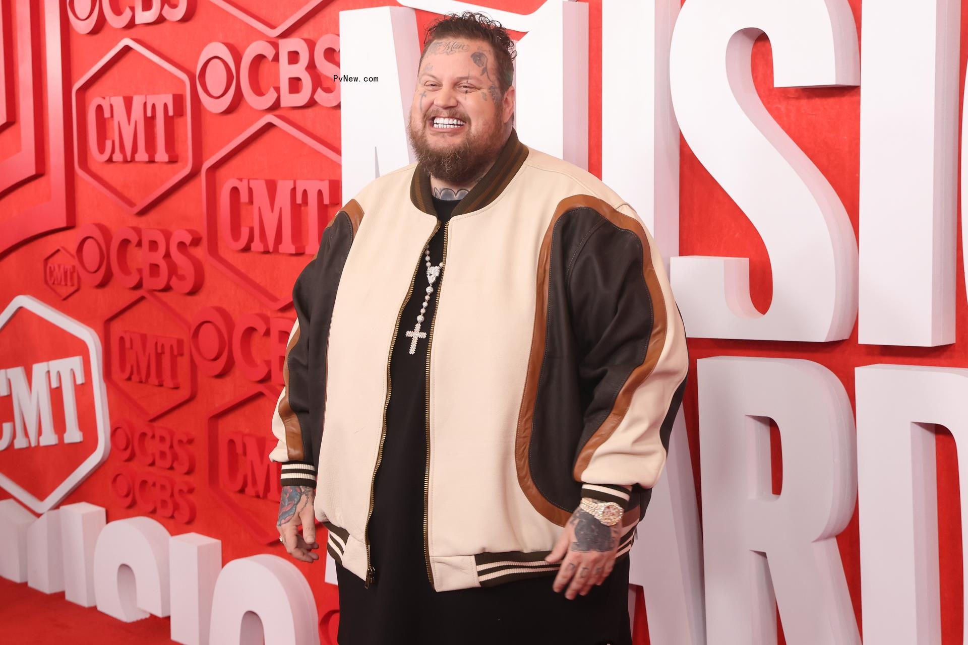 Jelly Roll at the 2024 CMT Awards.